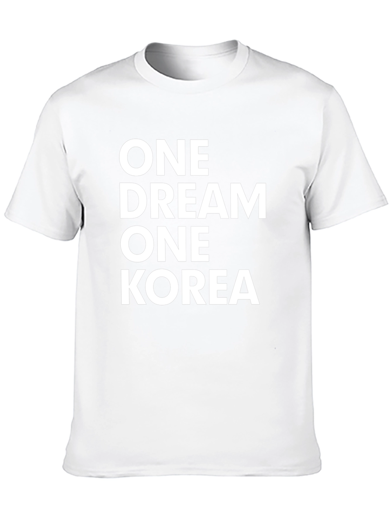 One Dream One Korea Black Graphic Tee