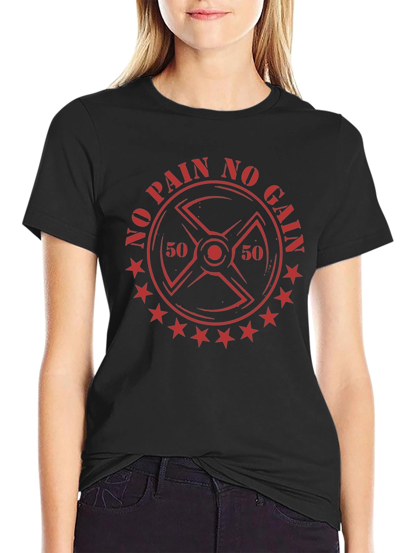No Pain No Gain T-Shirt - Gym Motivation