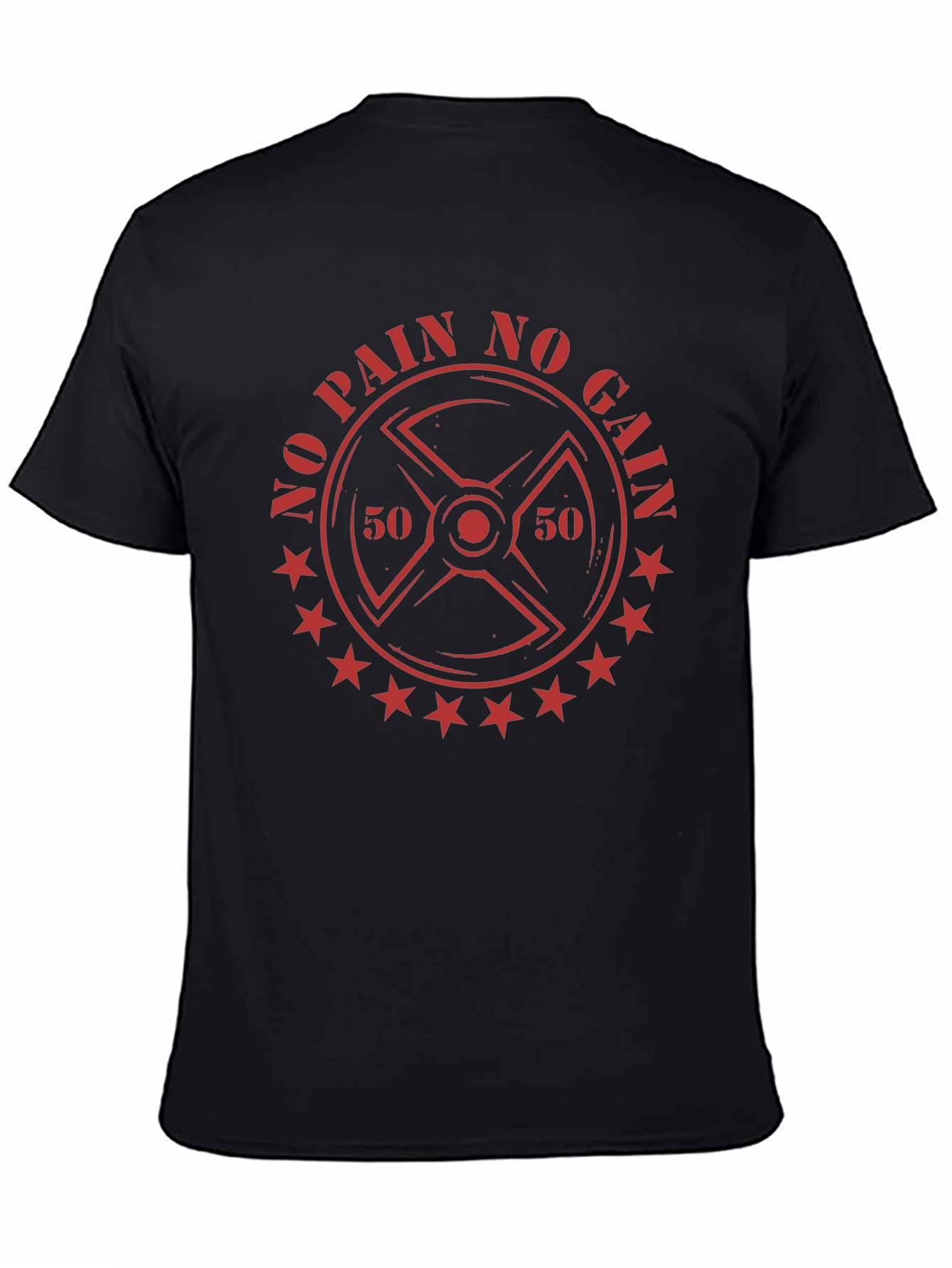No Pain No Gain T-Shirt - Gym Motivation