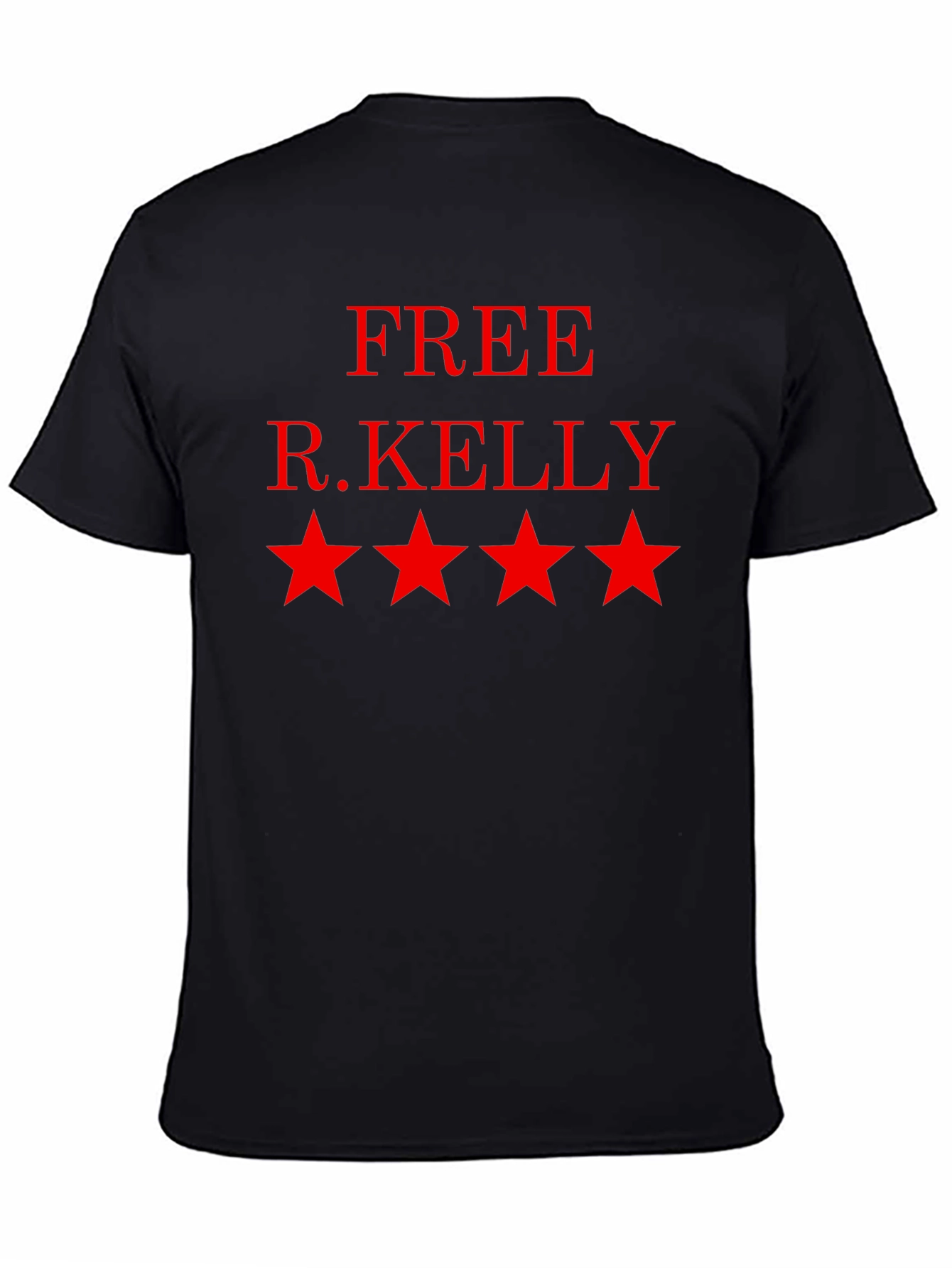 Free R. Kelly Black Cotton T-Shirt