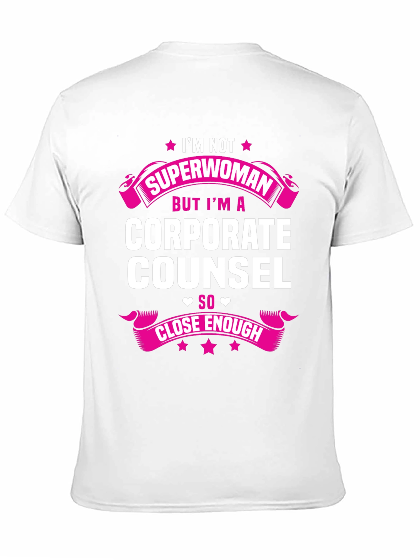 Corporate Counsel Superwoman Funny T-Shirt