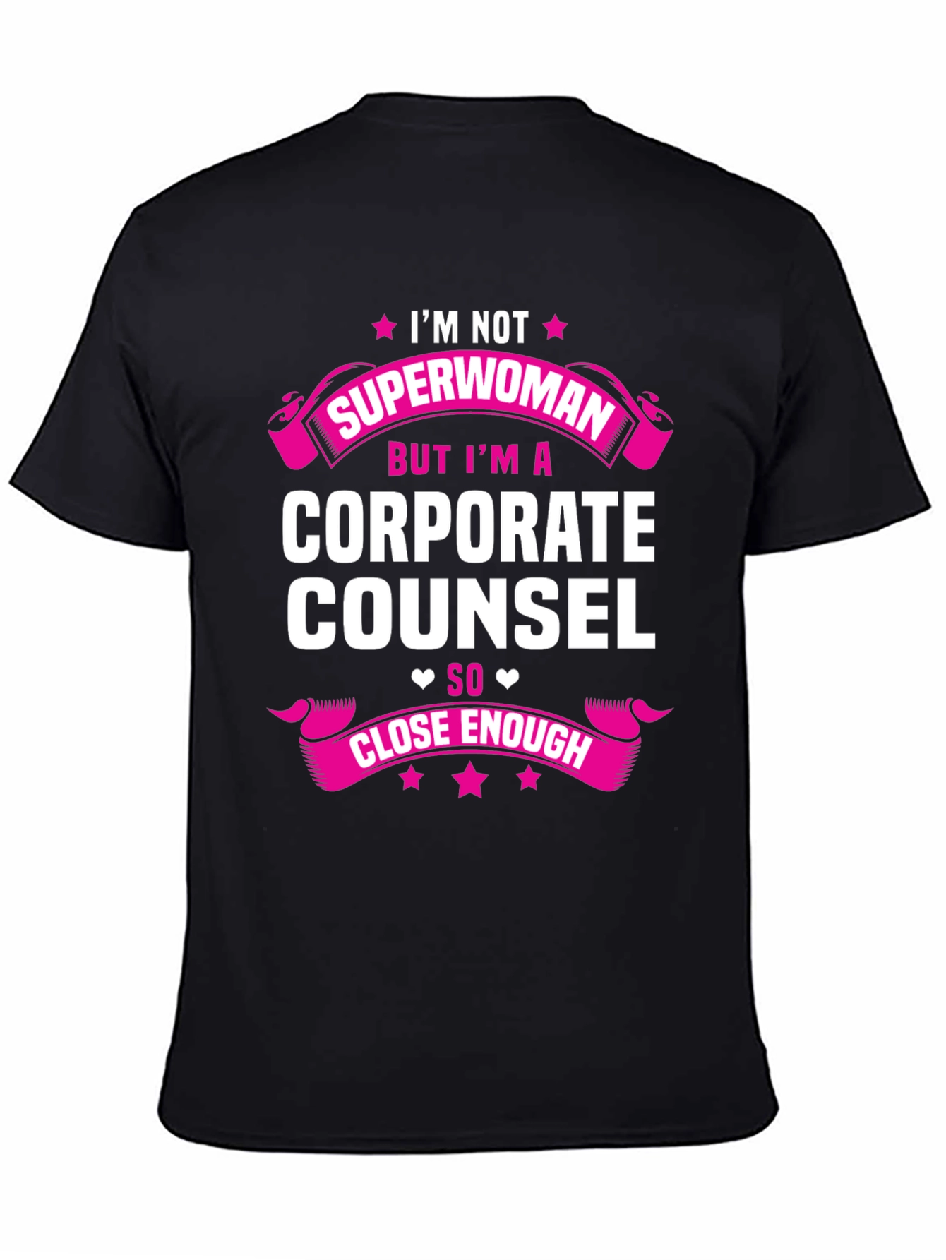 Corporate Counsel Superwoman Funny T-Shirt