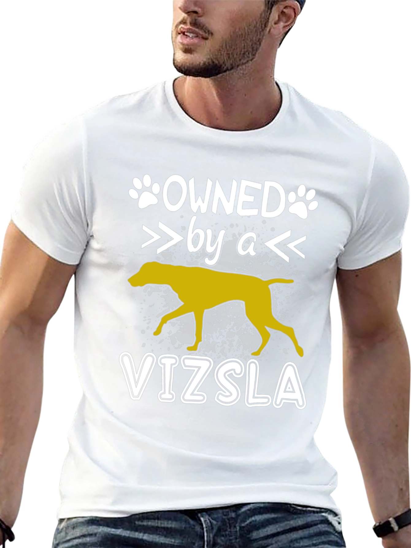 Owned by a Vizsla Dog T-Shirt