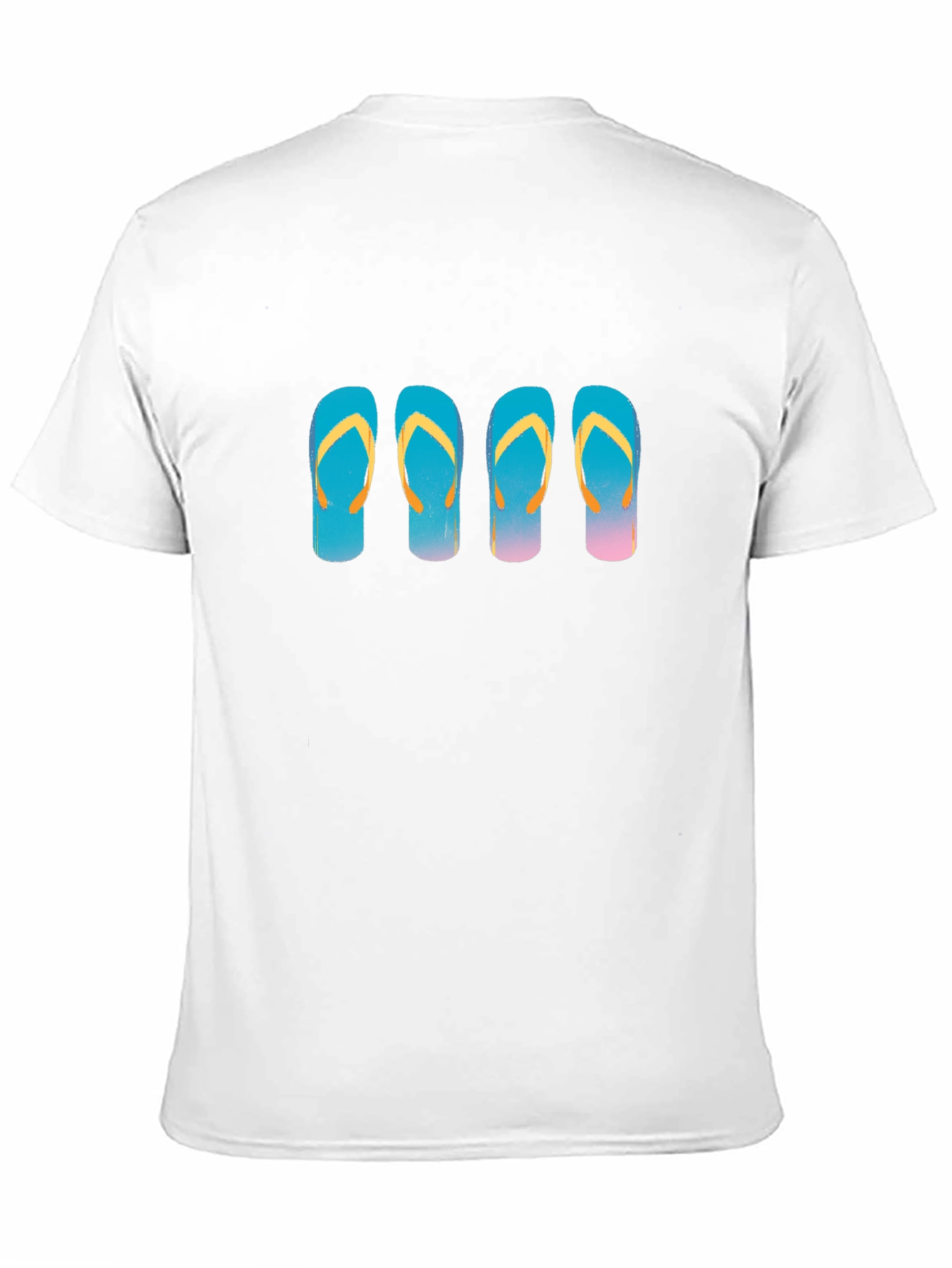 Flip Flop Graphic Tee - Beach Vibes T-Shirt