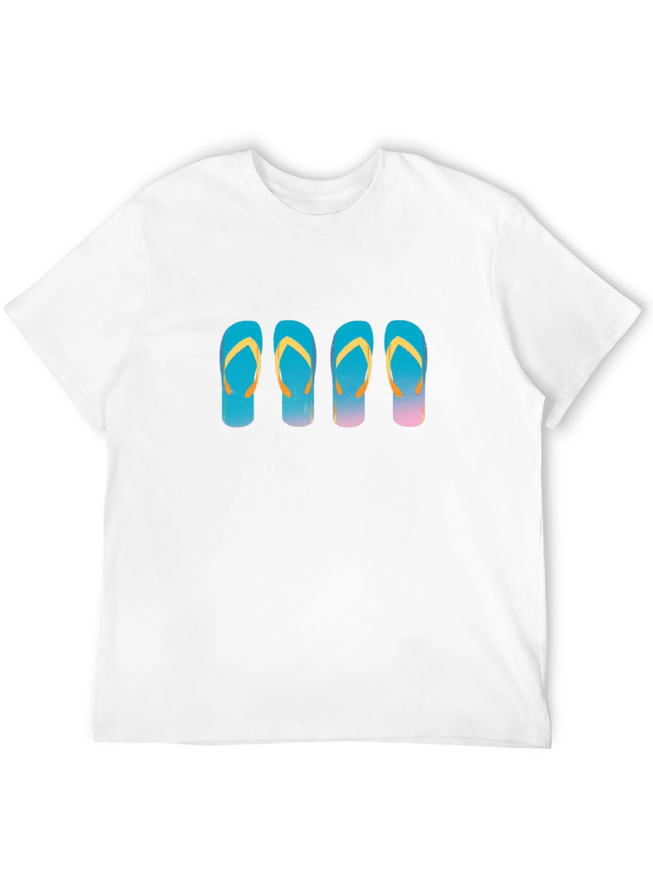 Flip Flop Graphic Tee - Beach Vibes T-Shirt