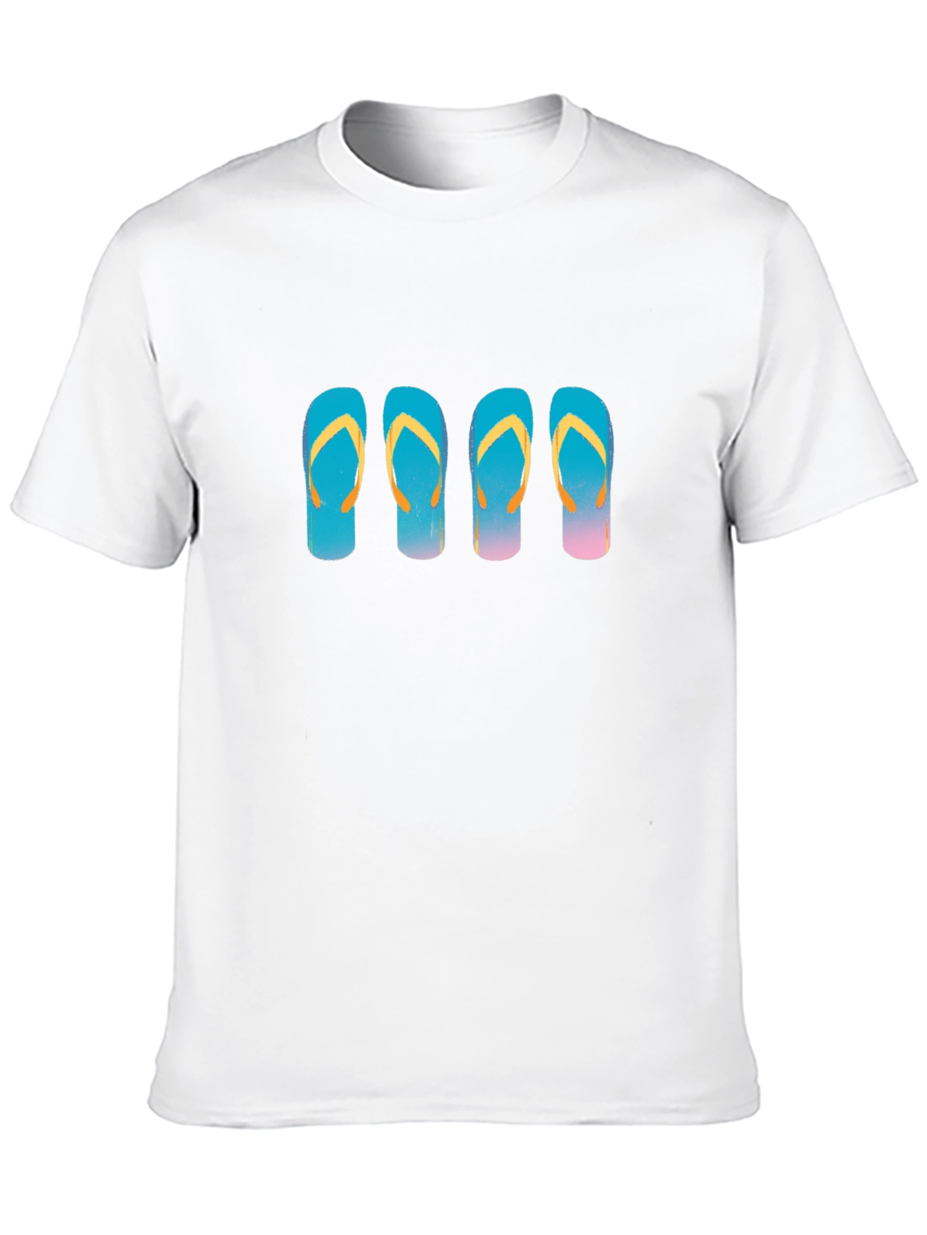 Flip Flop Graphic Tee - Beach Vibes T-Shirt