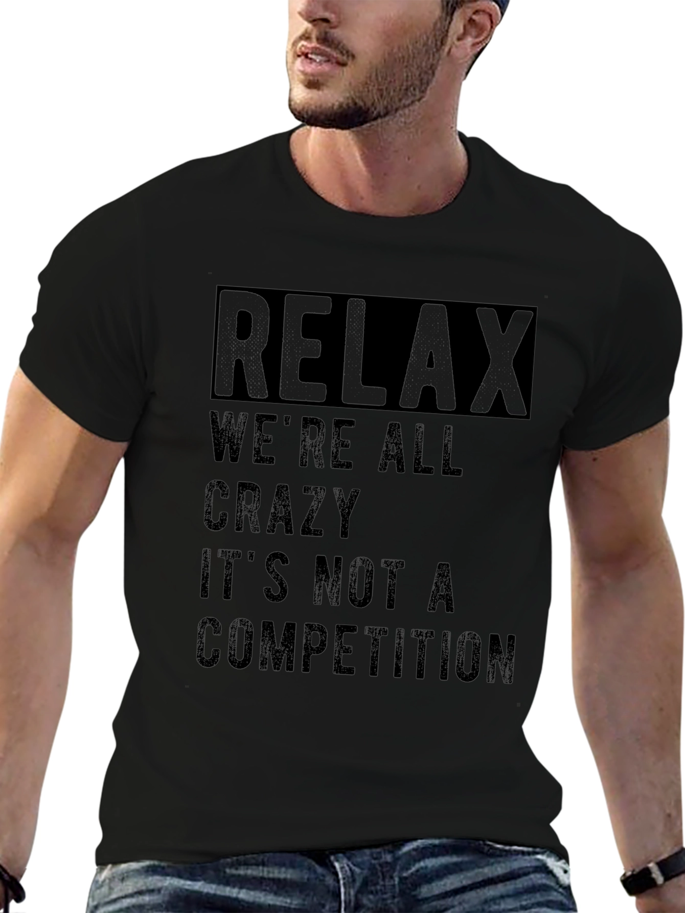 Relax Crazy Competition Graphic Tee