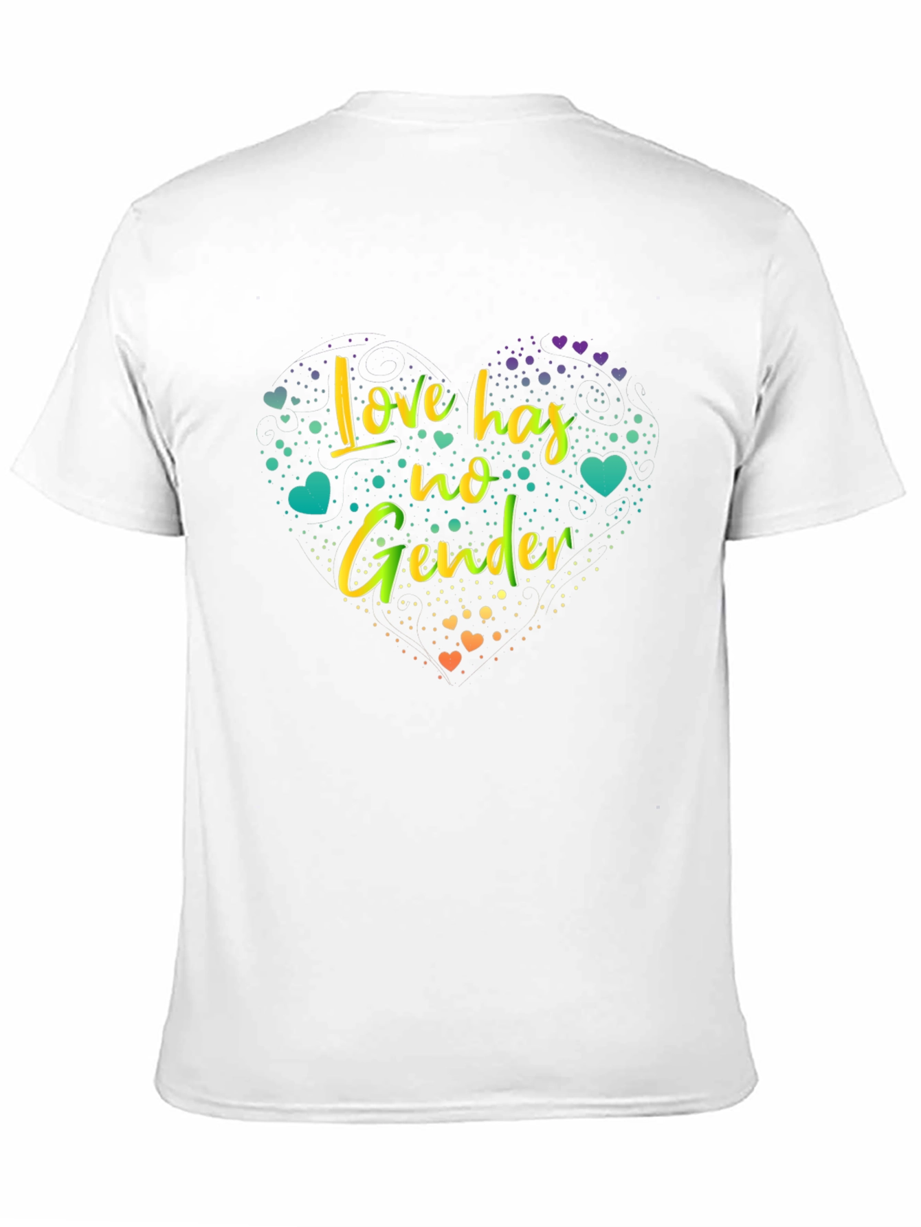 Love Has No Gender Graphic Tee - Black