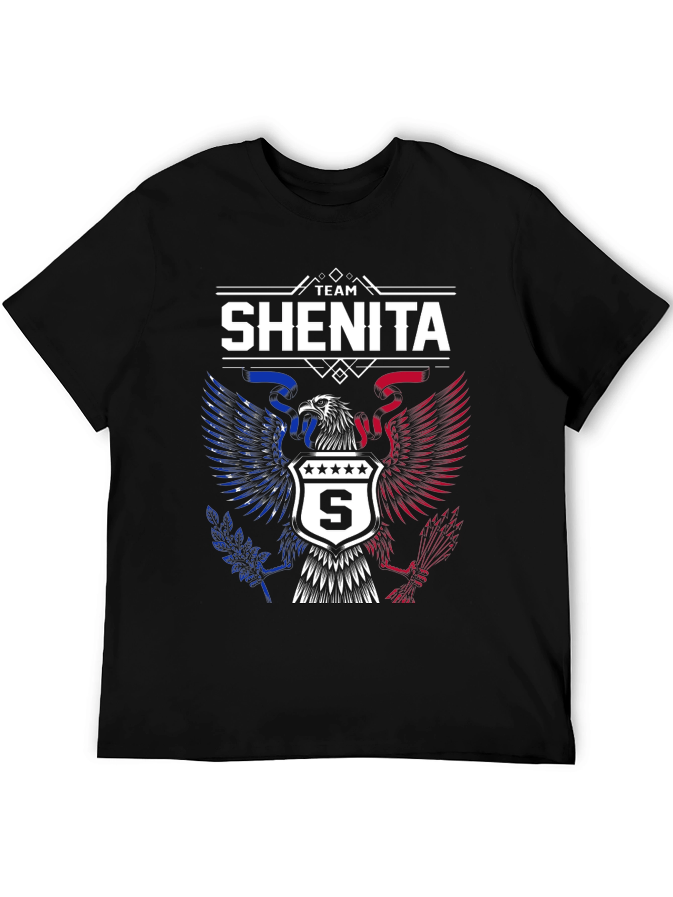 Team Shenita Eagle Crest Graphic T-Shirt