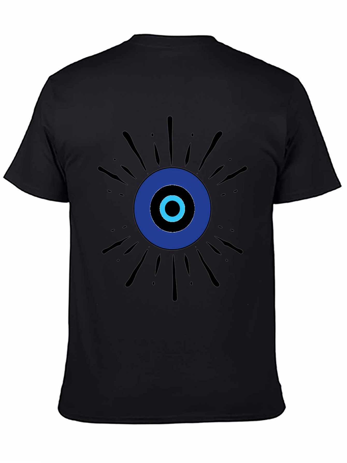 Evil Eye Graphic Tee - Stylish Protection