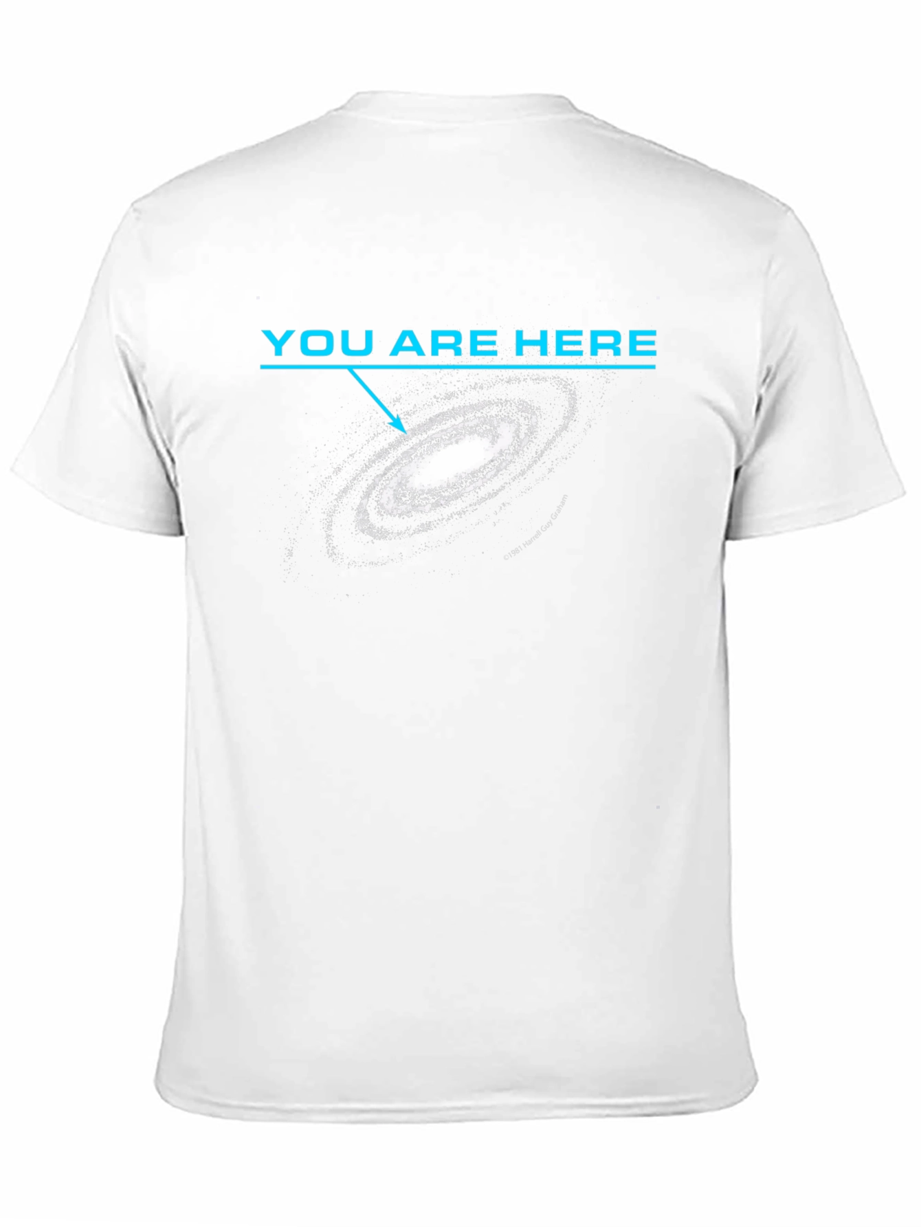 You Are Here Galaxy Graphic T-Shirt