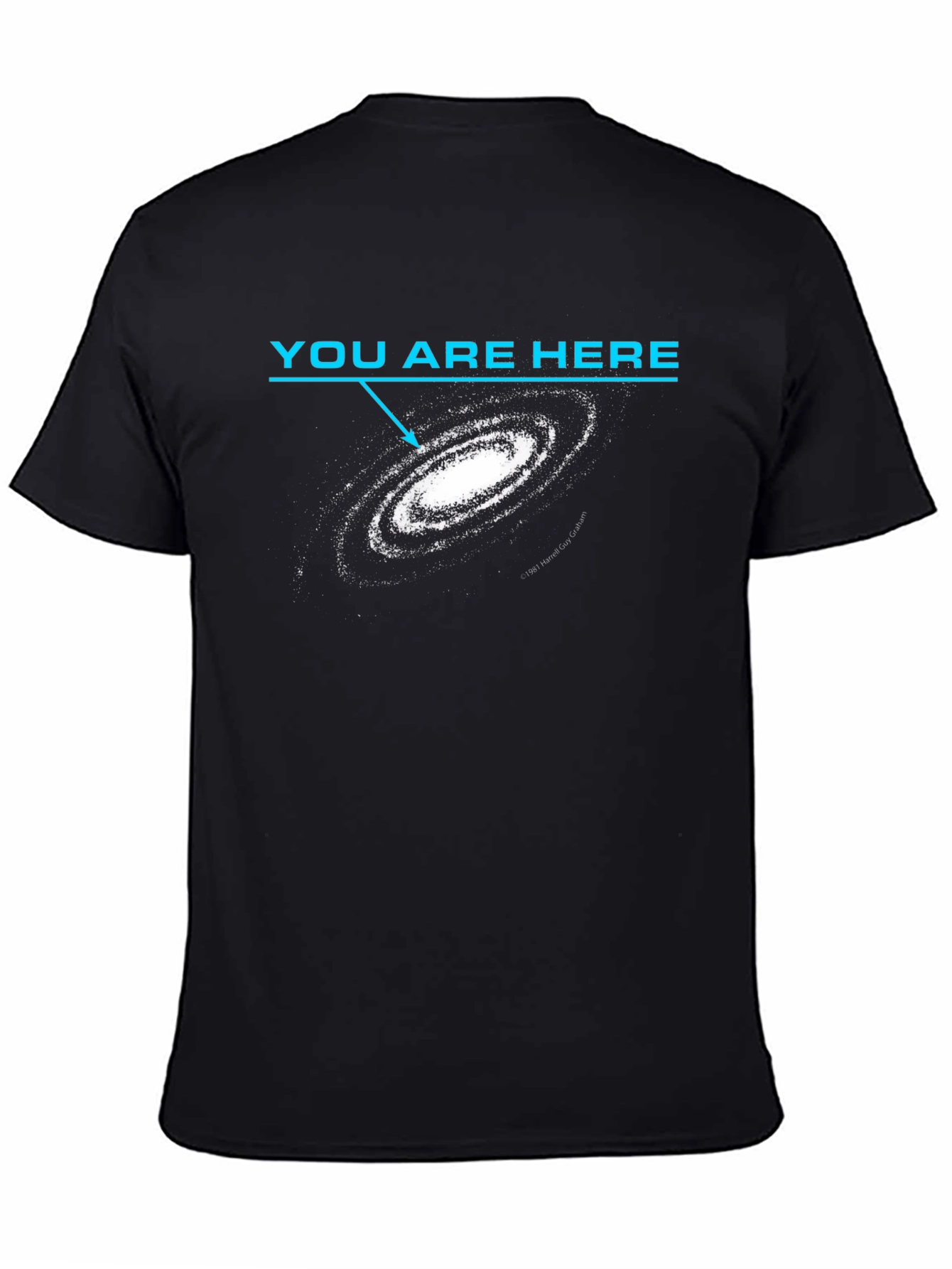 You Are Here Galaxy Graphic T-Shirt
