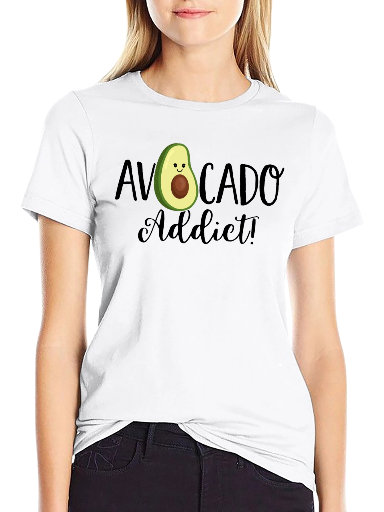 Avocado Addict T-Shirt - Unisex Crew Neck Tee