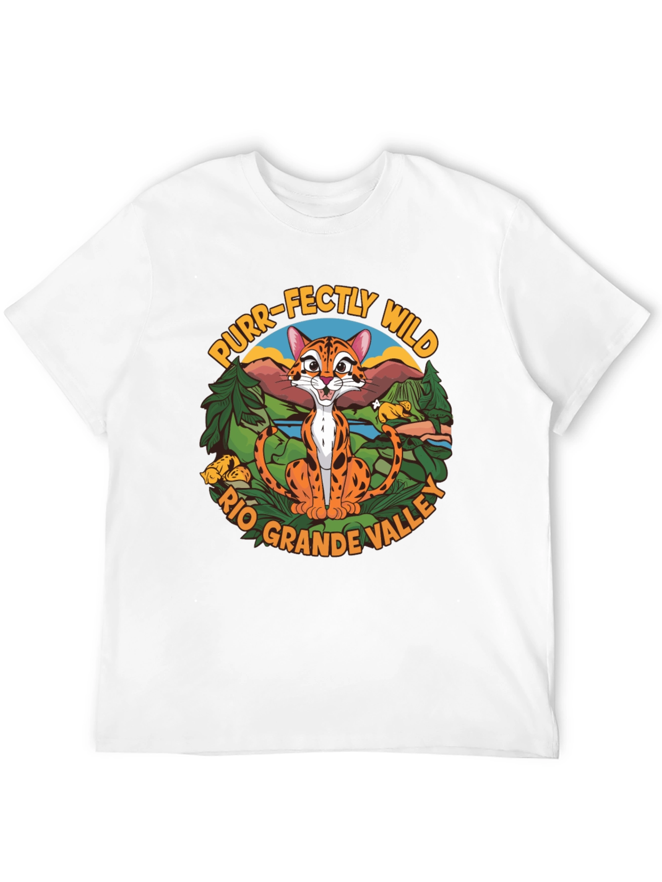 Purr-fectly Wild Rio Grande Valley T-Shirt