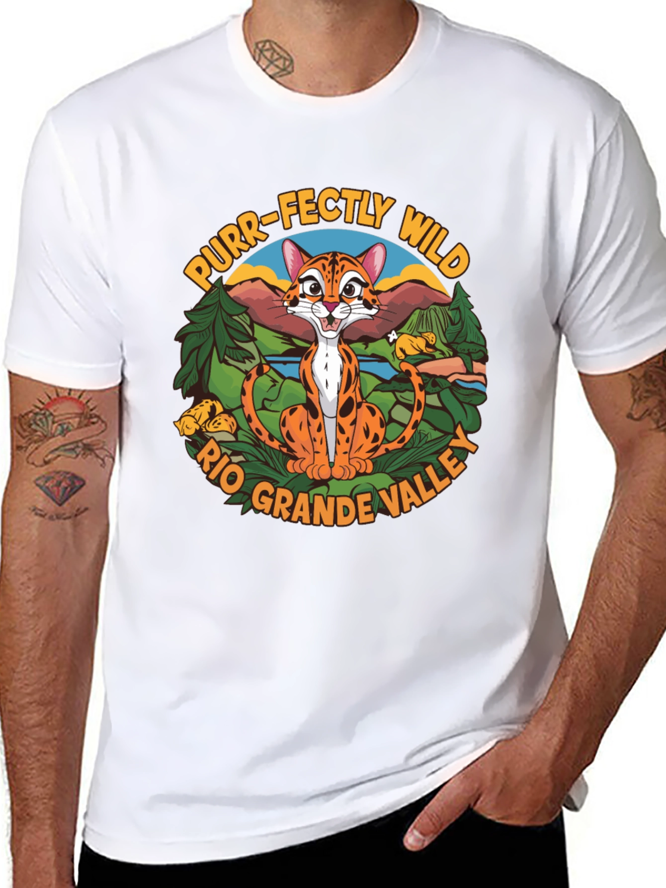 Purr-fectly Wild Rio Grande Valley T-Shirt