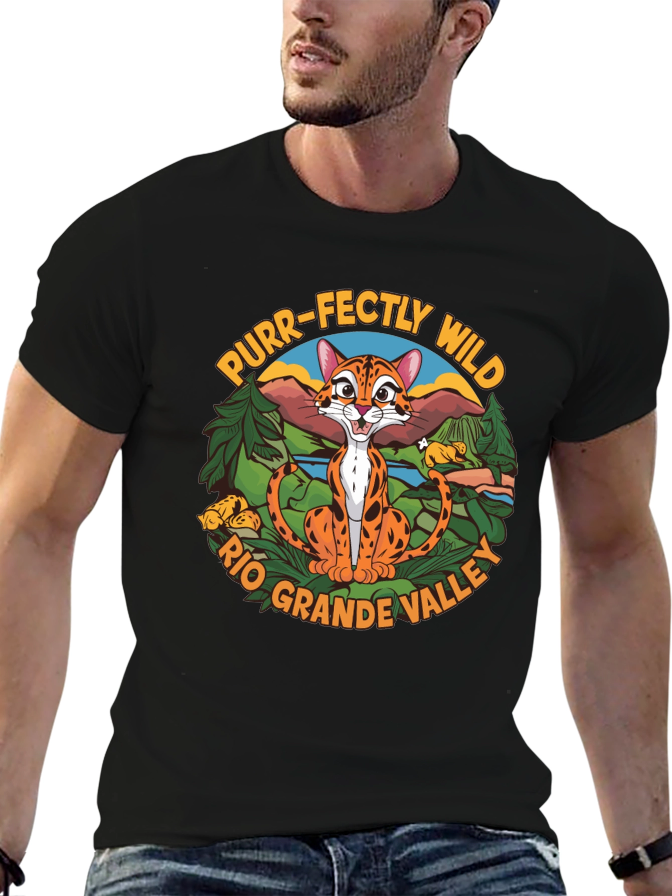 Purr-fectly Wild Rio Grande Valley T-Shirt