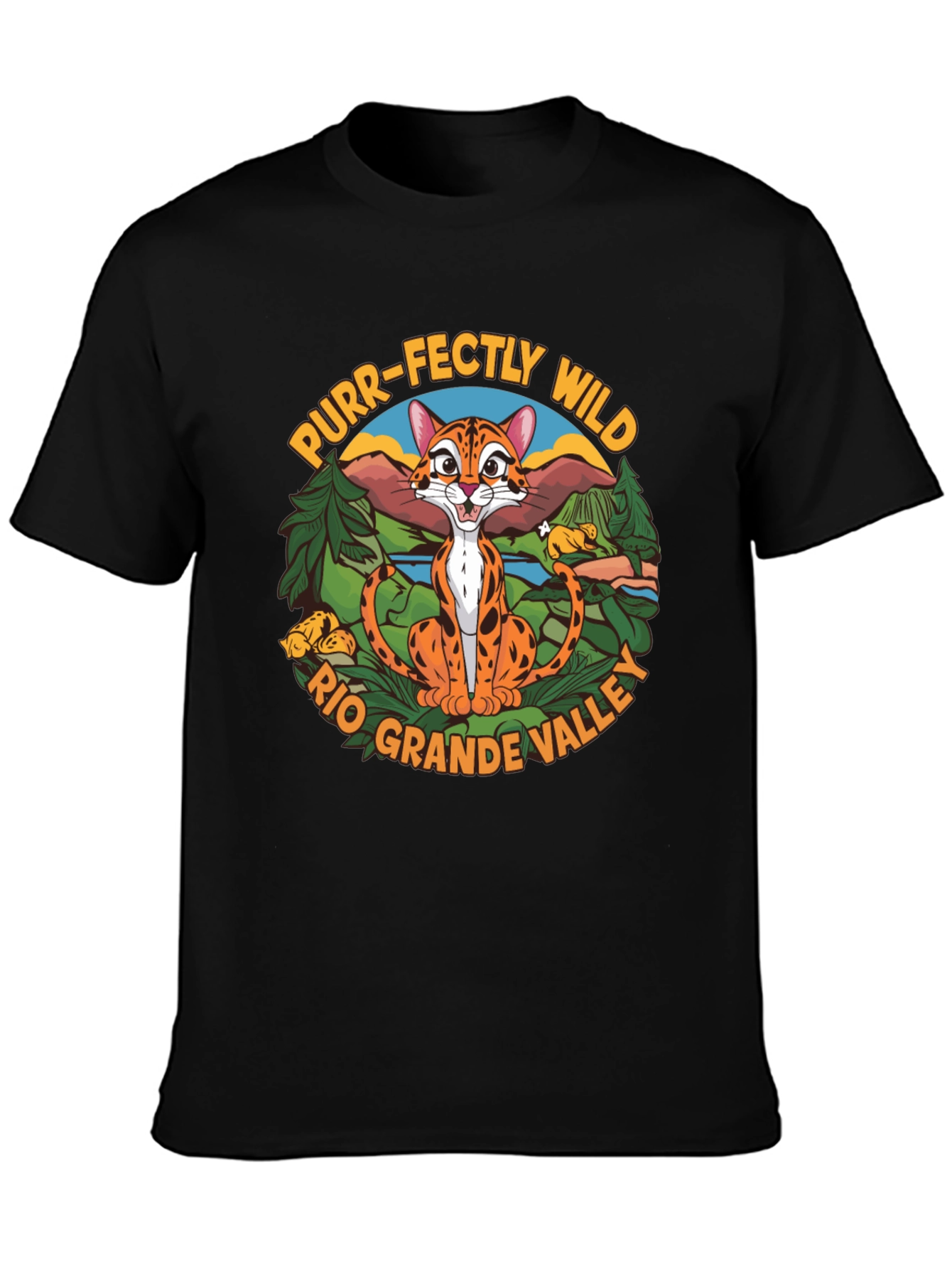 Purr-fectly Wild Rio Grande Valley T-Shirt