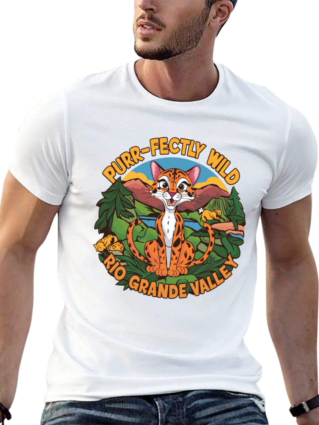 Purr-fectly Wild Rio Grande Valley T-Shirt