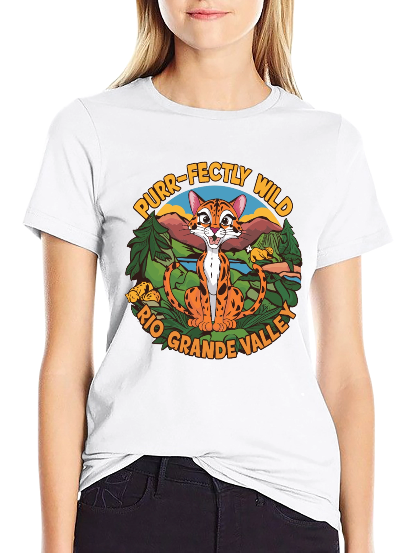 Purr-fectly Wild Rio Grande Valley T-Shirt