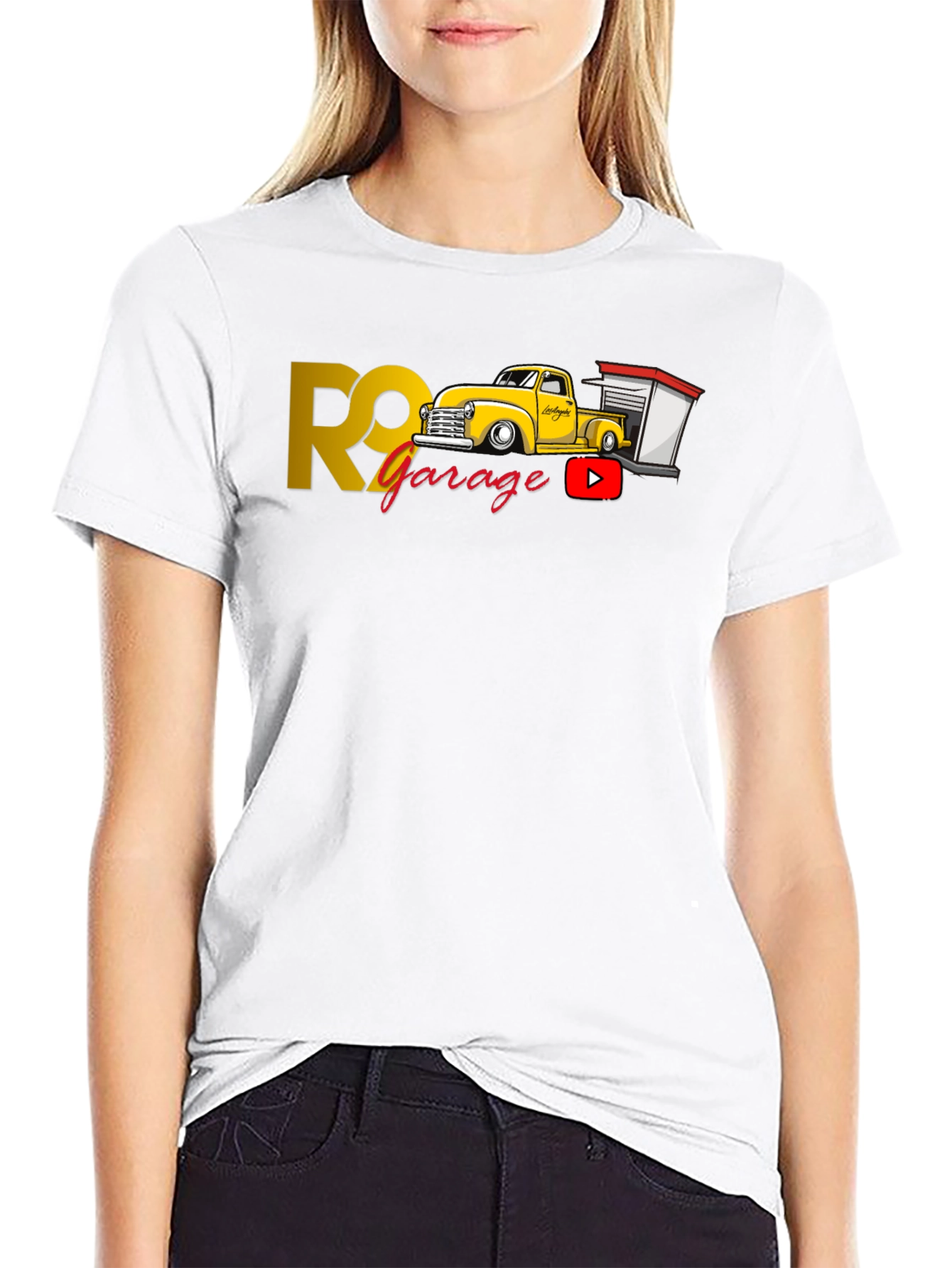 R9 Garage Classic Truck Graphic T-Shirt