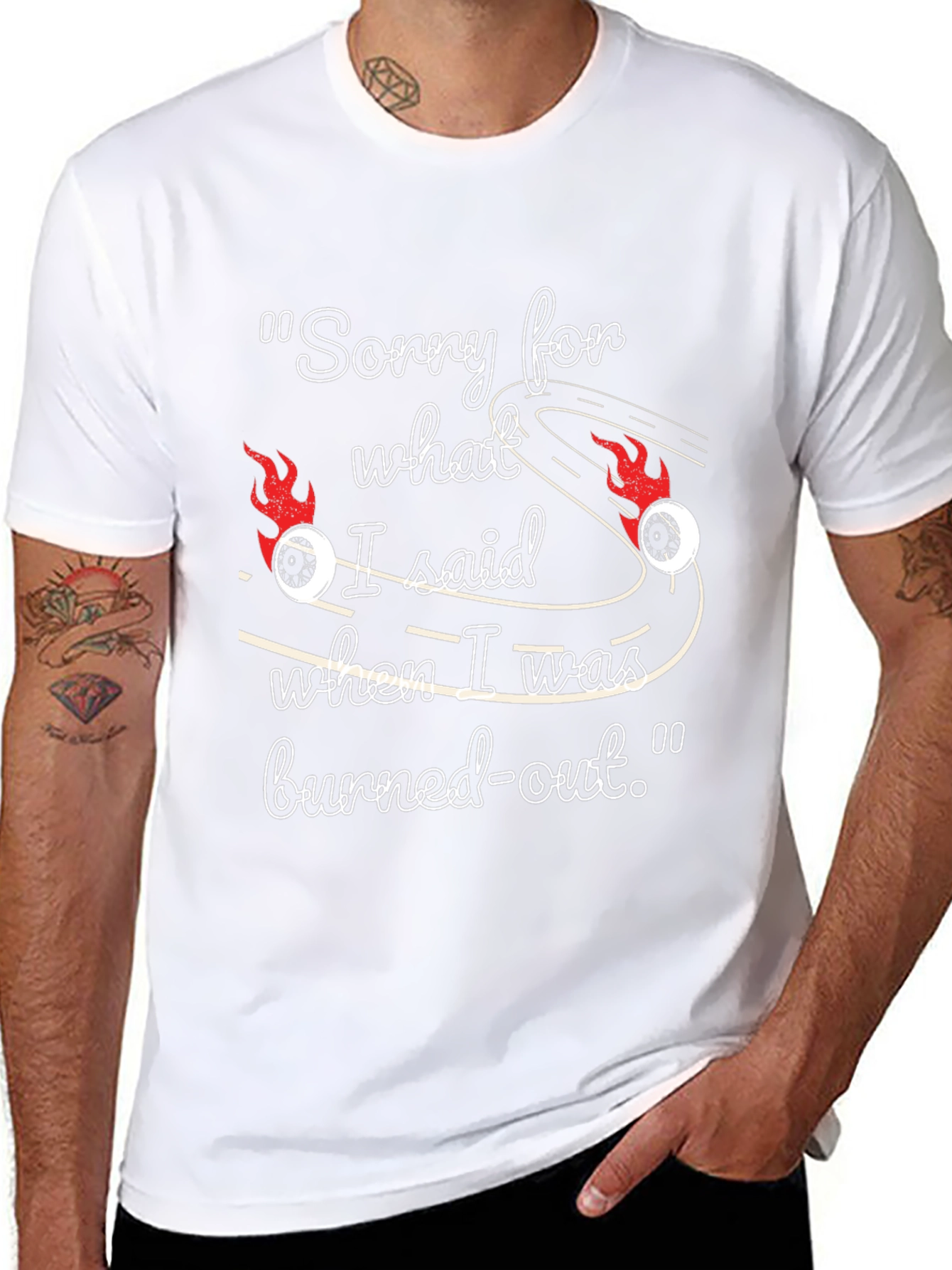Burned-Out Humor T-Shirt
