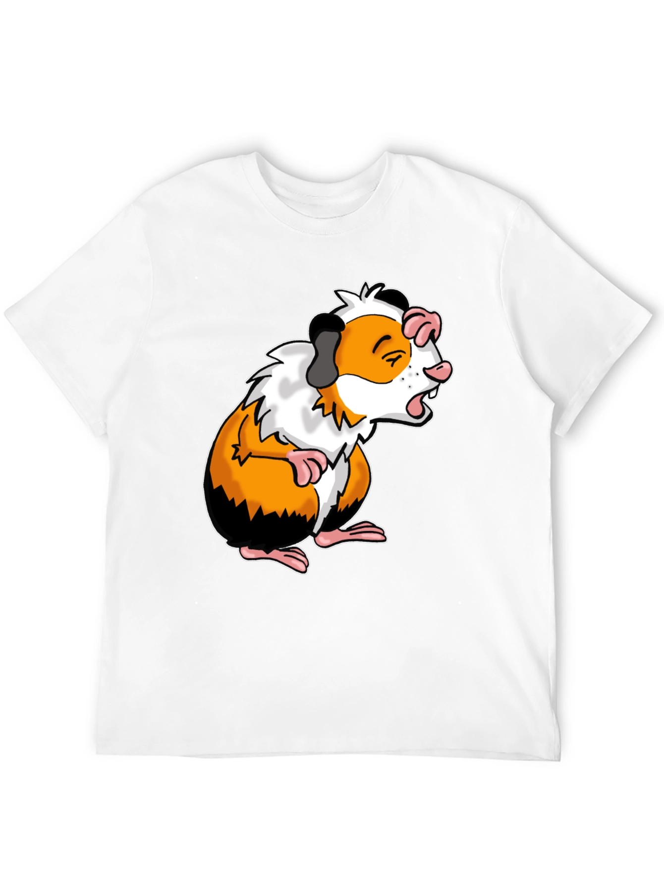 Guinea Pig Graphic Tee - Funny Animal Shirt