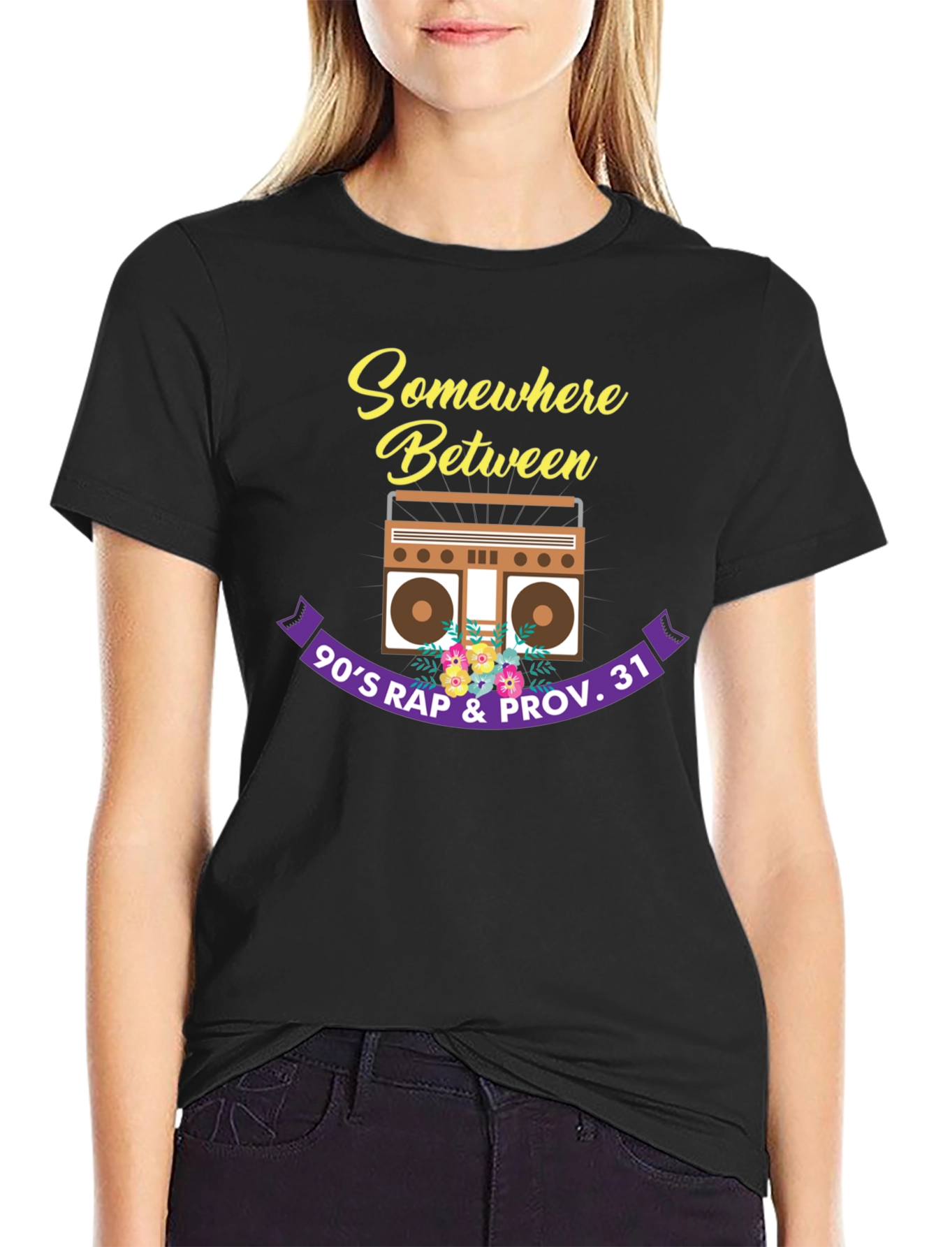 Somewhere Between 90s Rap T-Shirt