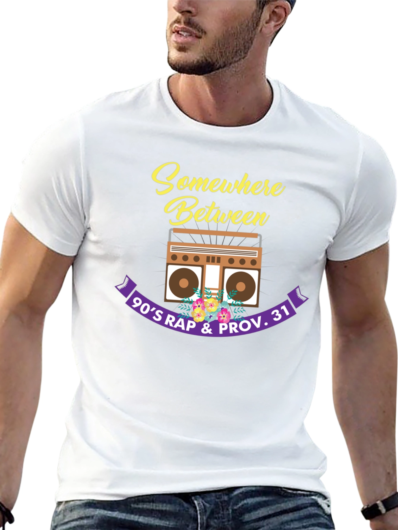 Somewhere Between 90s Rap T-Shirt