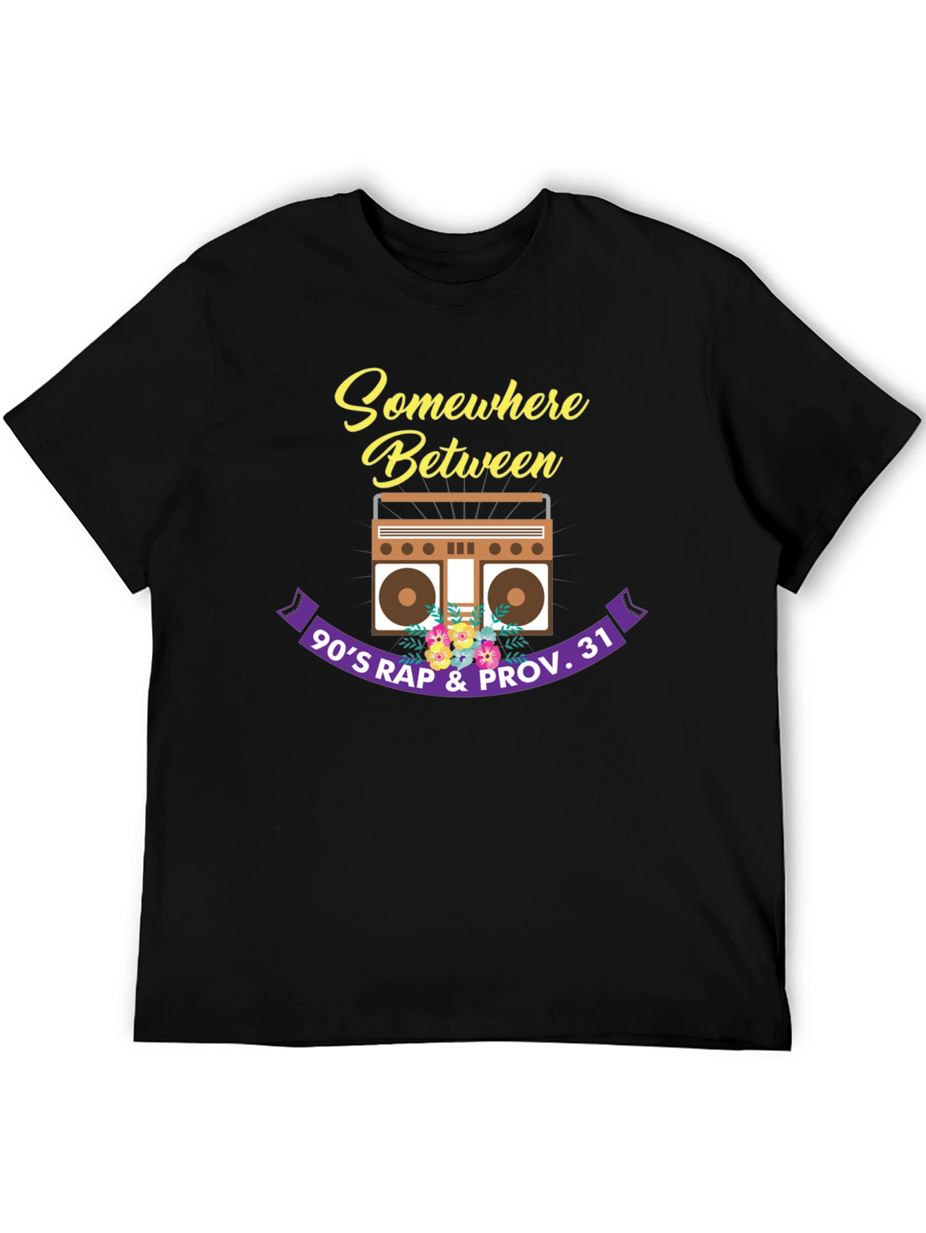 Somewhere Between 90s Rap T-Shirt