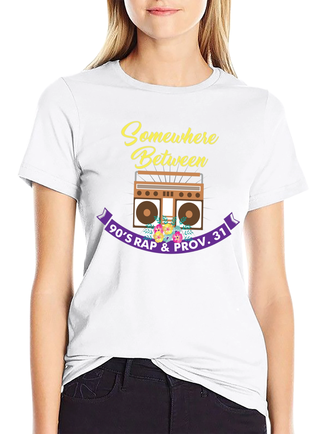 Somewhere Between 90s Rap T-Shirt
