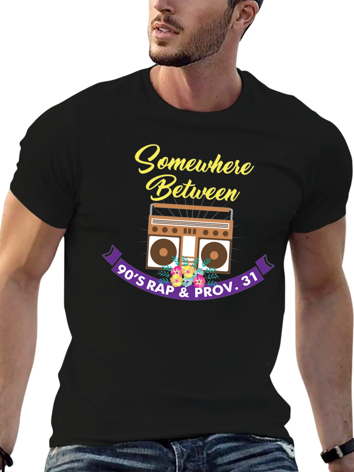 Somewhere Between 90s Rap T-Shirt