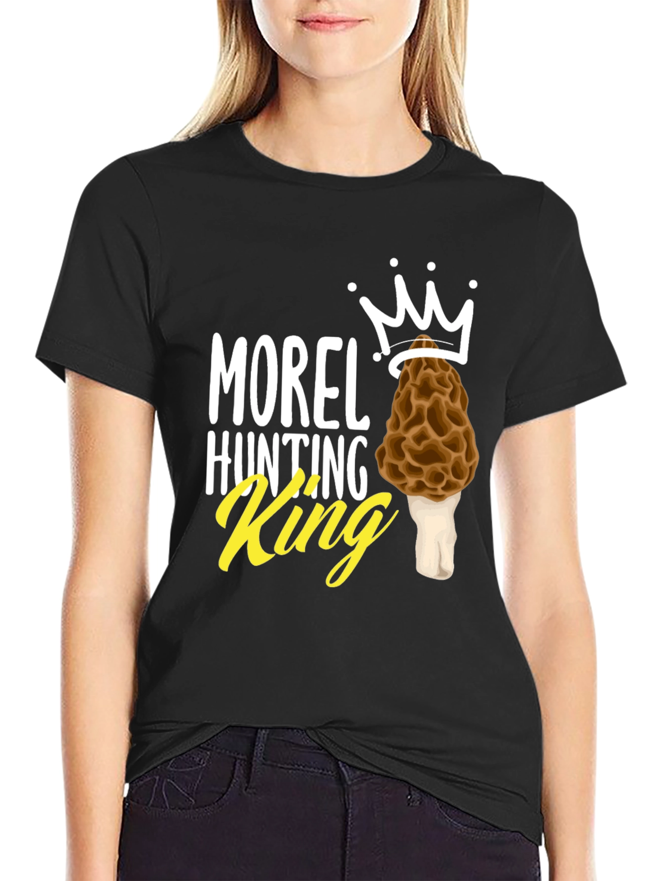 Morel Hunting King T-Shirt