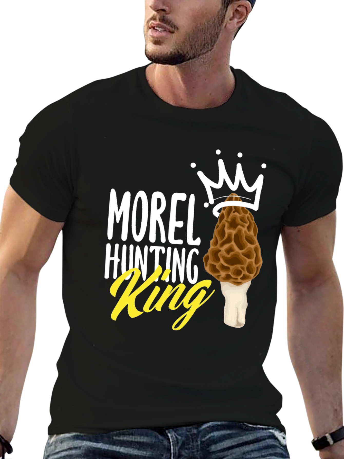 Morel Hunting King T-Shirt