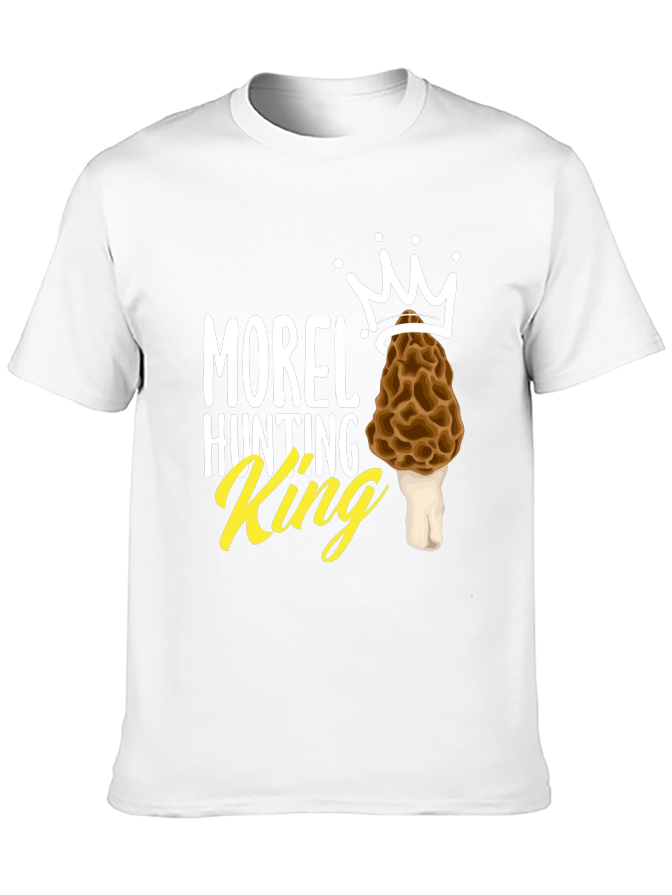 Morel Hunting King T-Shirt