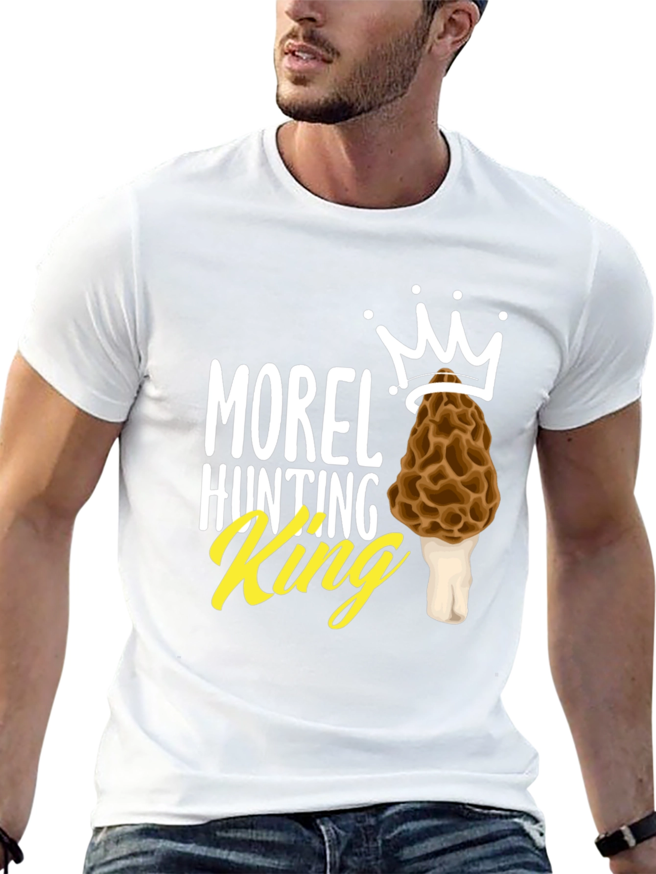 Morel Hunting King T-Shirt