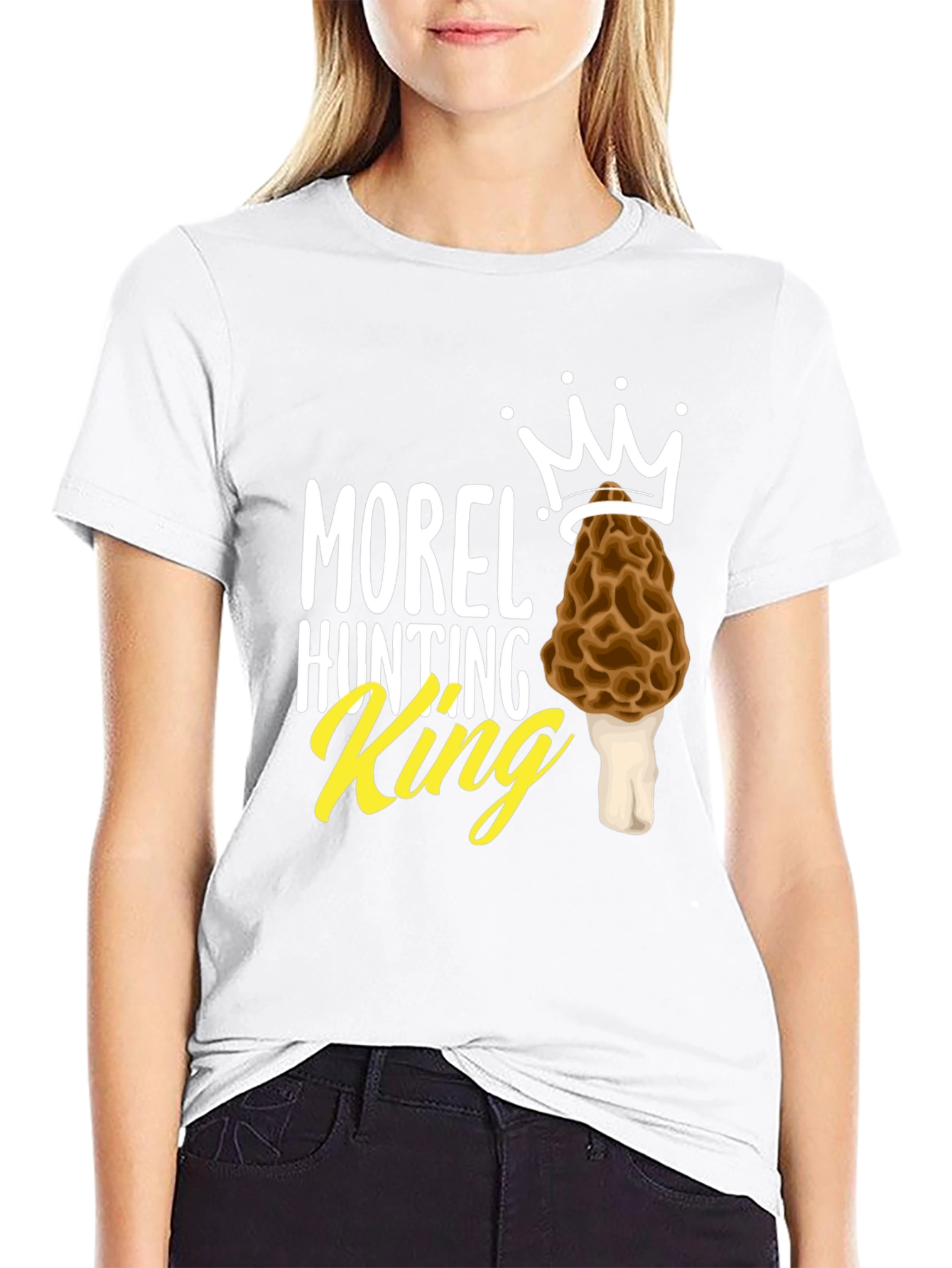 Morel Hunting King T-Shirt