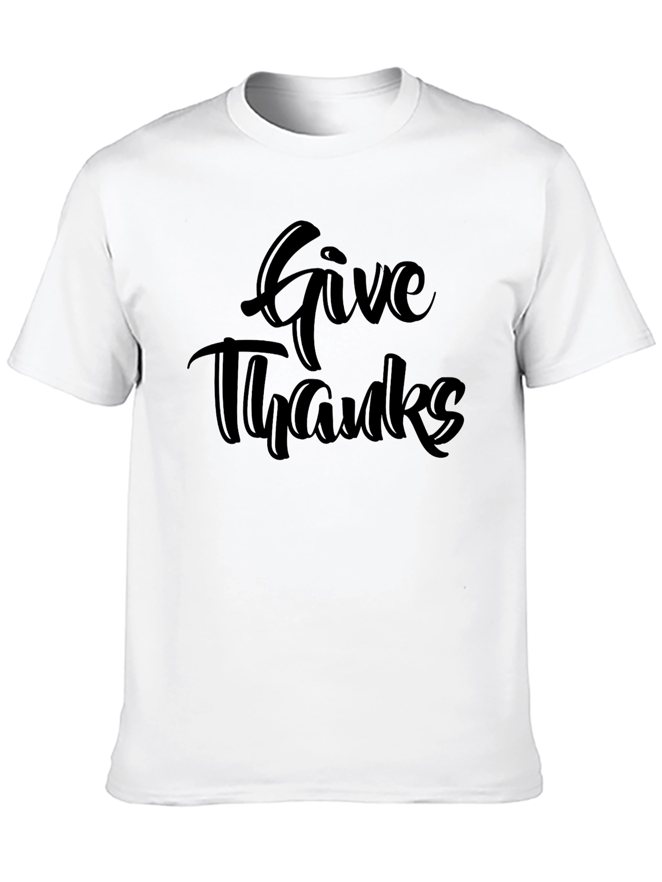 Give Thanks Black T-Shirt