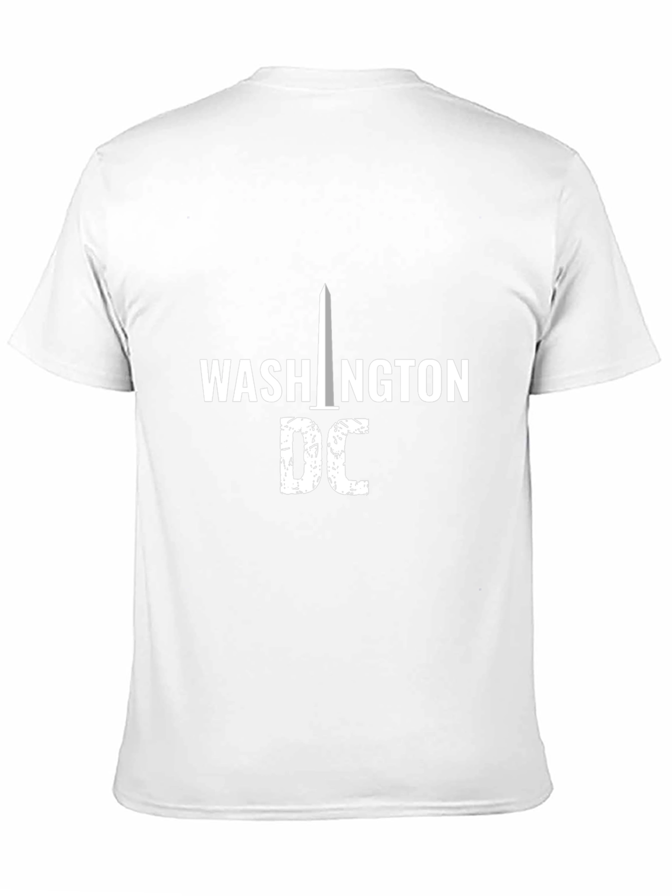 Washington DC Obelisk Graphic Black T-Shirt