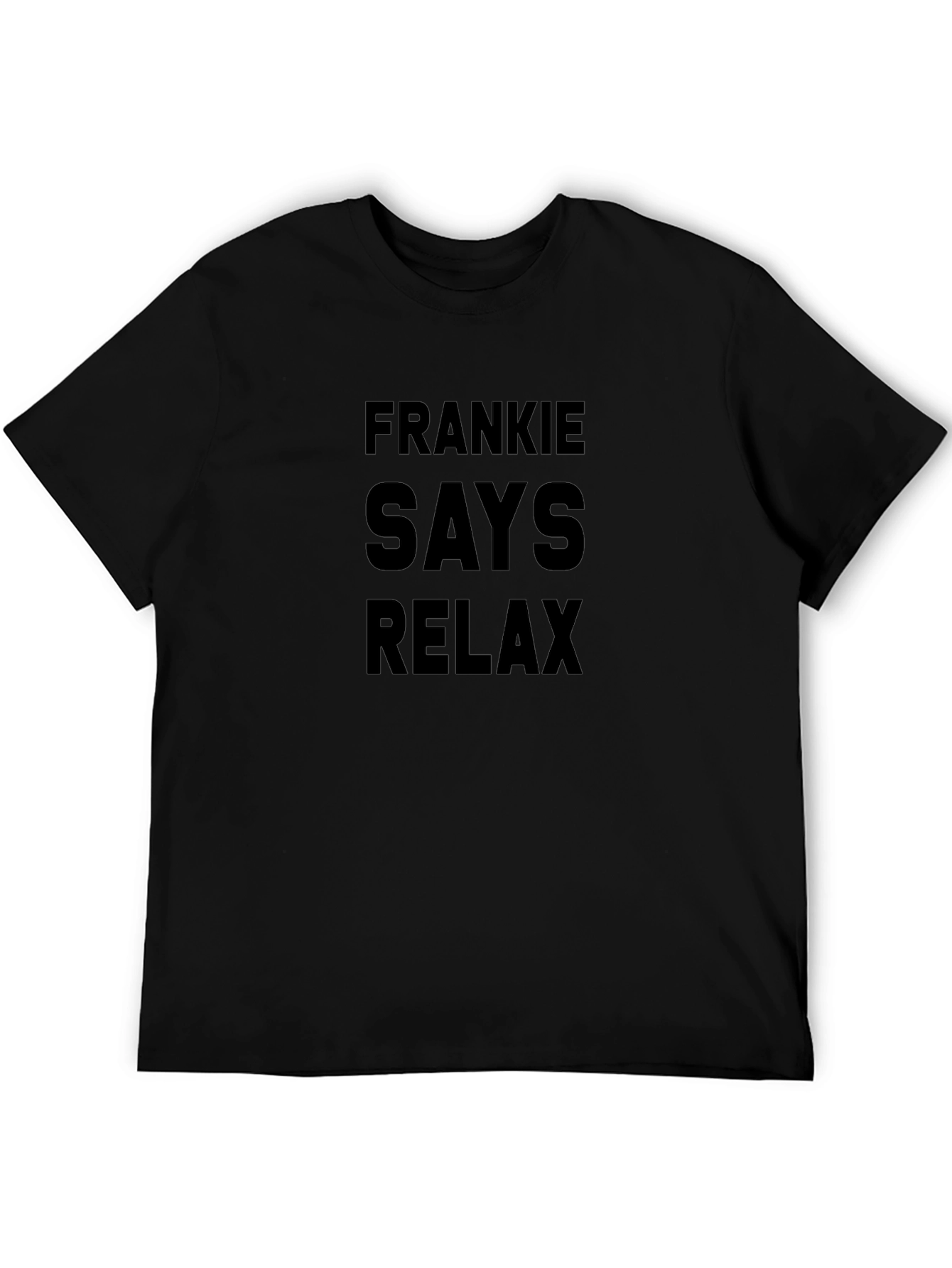 Frankie Says Relax Graphic Tee - Classic Slogan T-Shirt