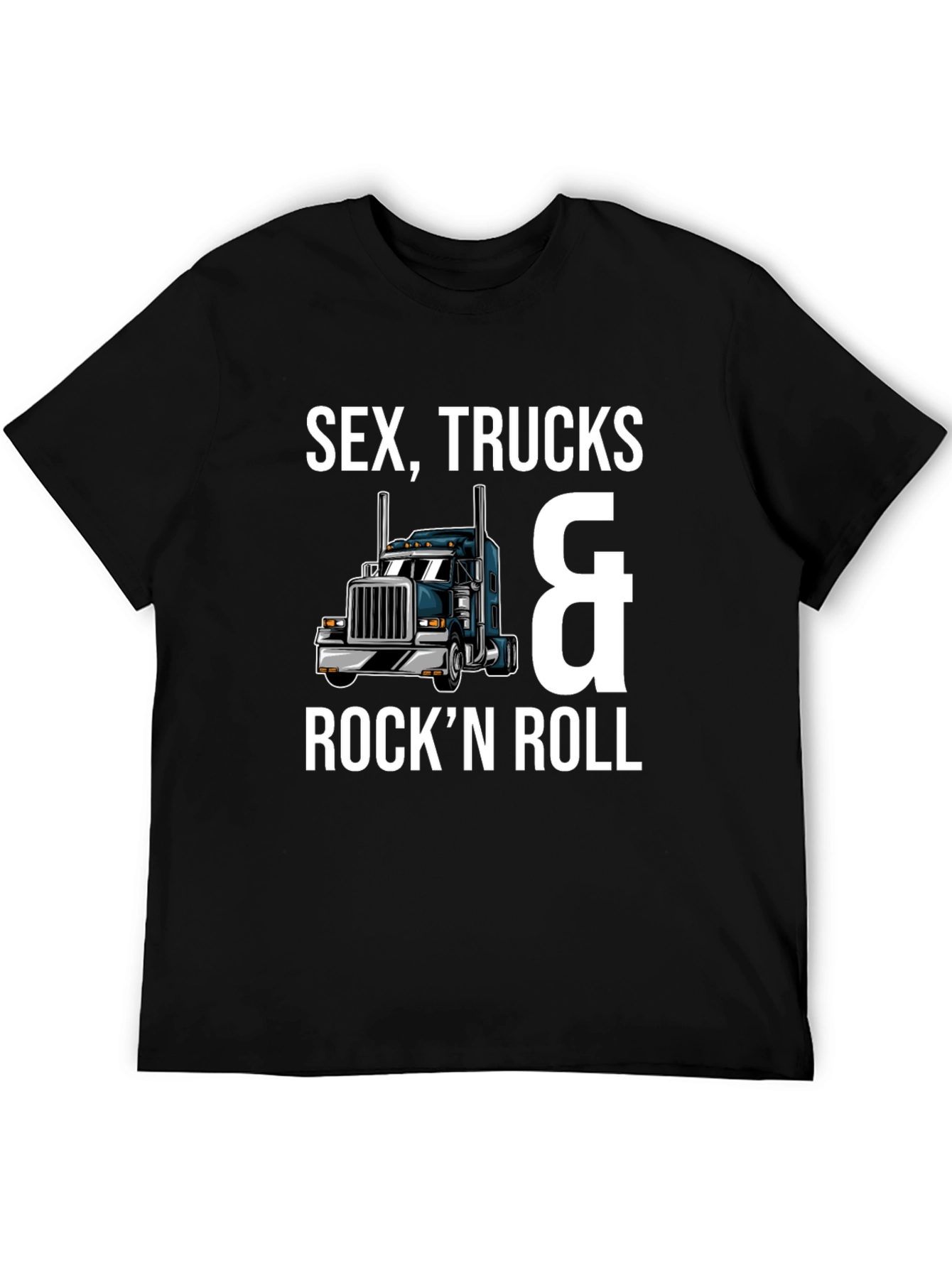 Sex Trucks & Rockn Roll Black T-Shirt