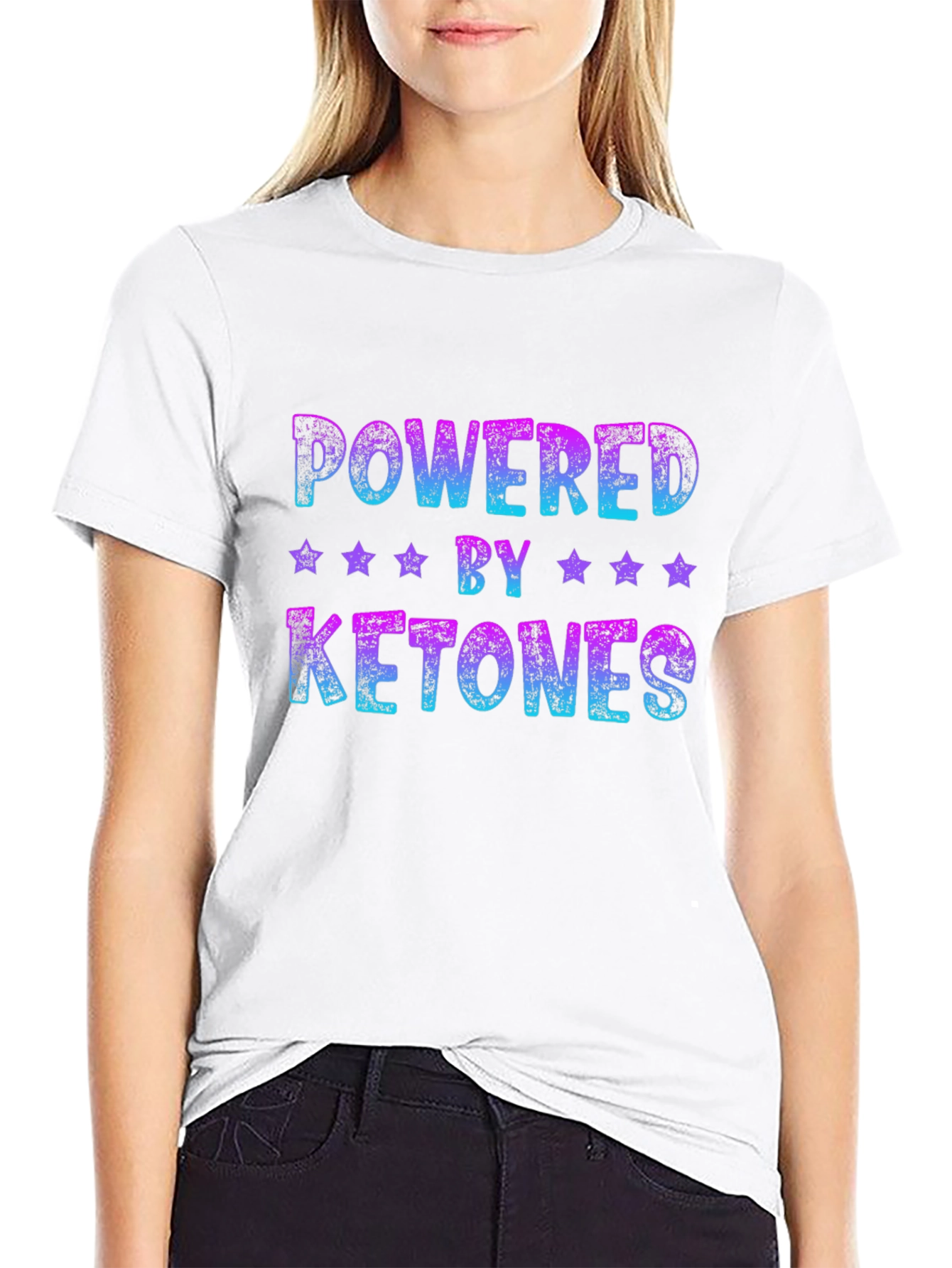 Powered By Ketones Graphic T-Shirt