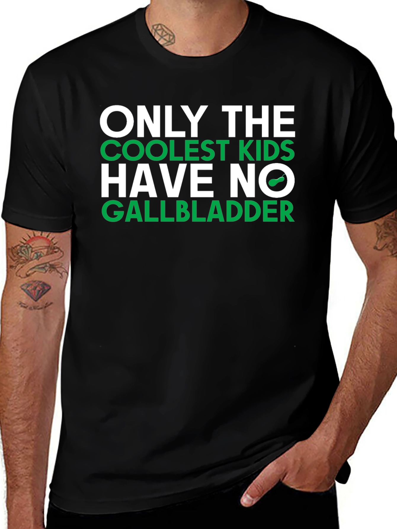 Coolest Kids No Gallbladder T-Shirt