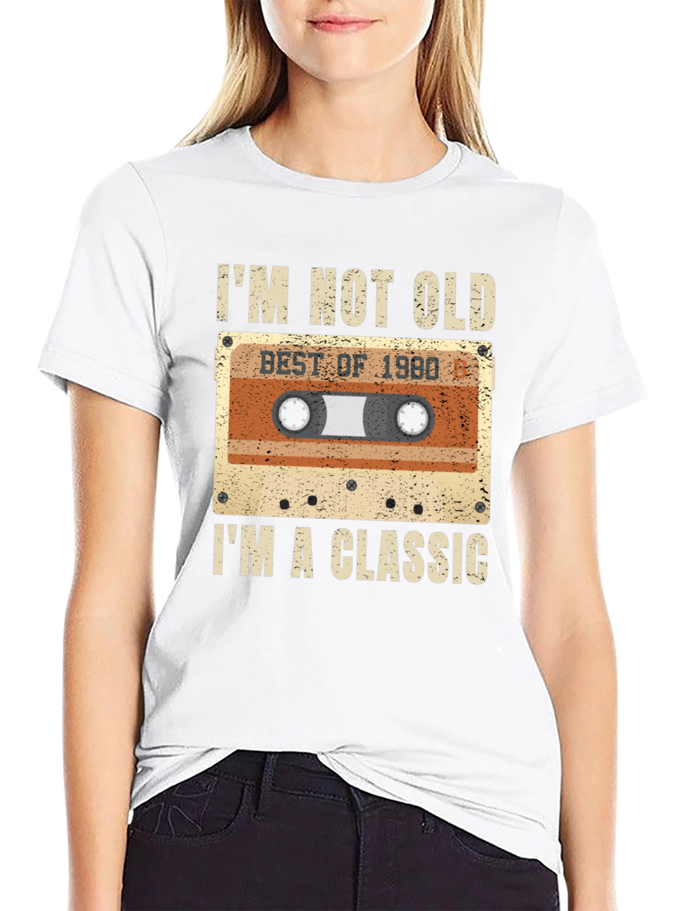 Classic Cassette Tape T-Shirt - Best of 1980