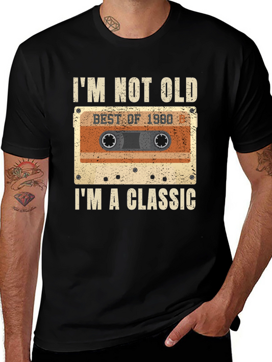 Classic Cassette Tape T-Shirt - Best of 1980