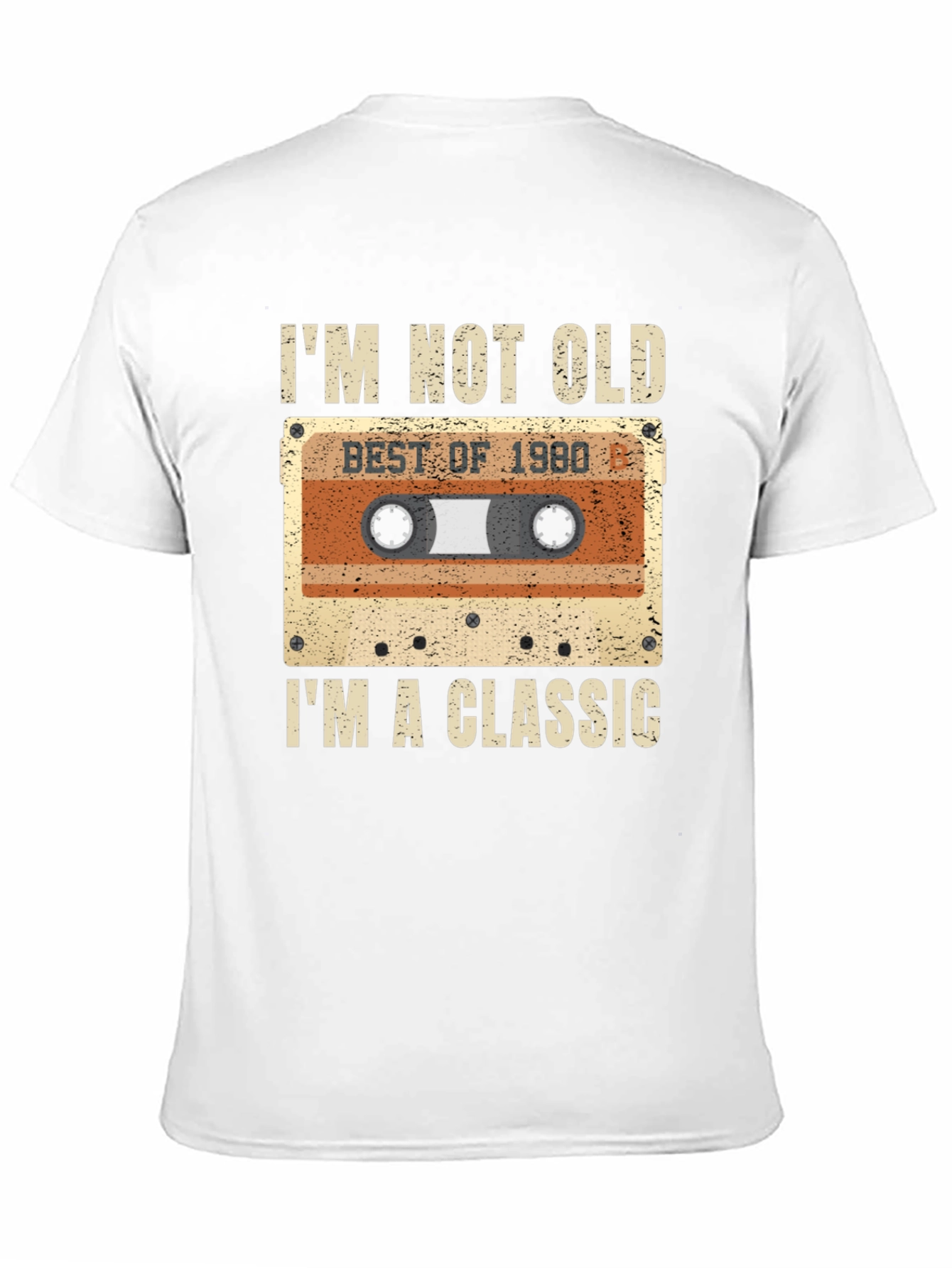 Classic Cassette Tape T-Shirt - Best of 1980