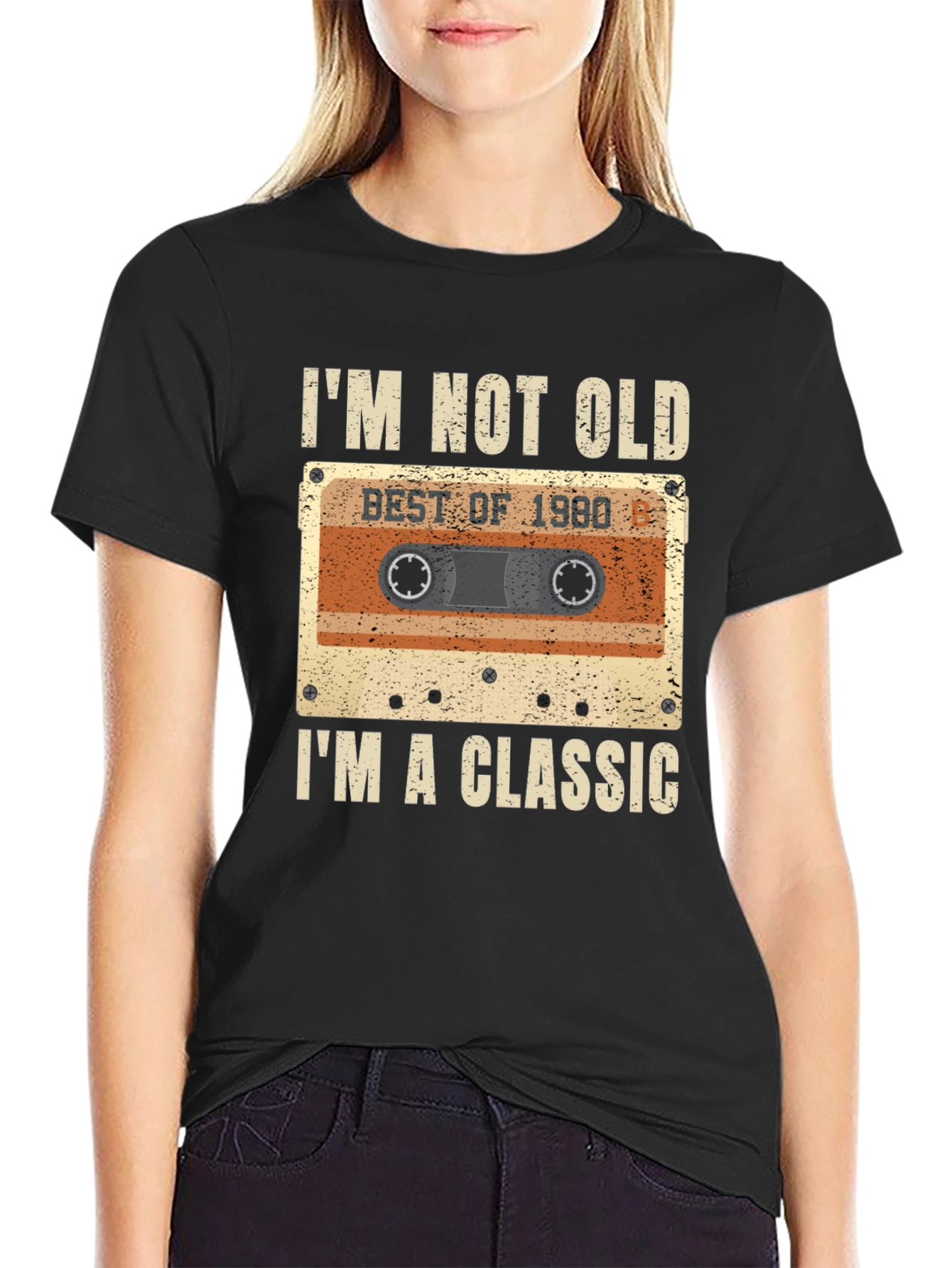 Classic Cassette Tape T-Shirt - Best of 1980