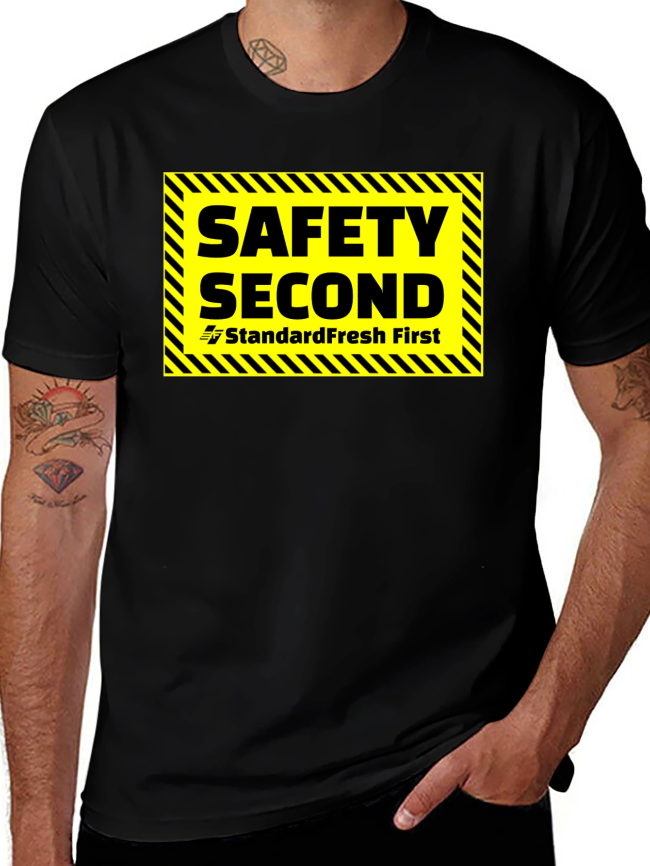 Safety Second T-Shirt - Standard Fresh First