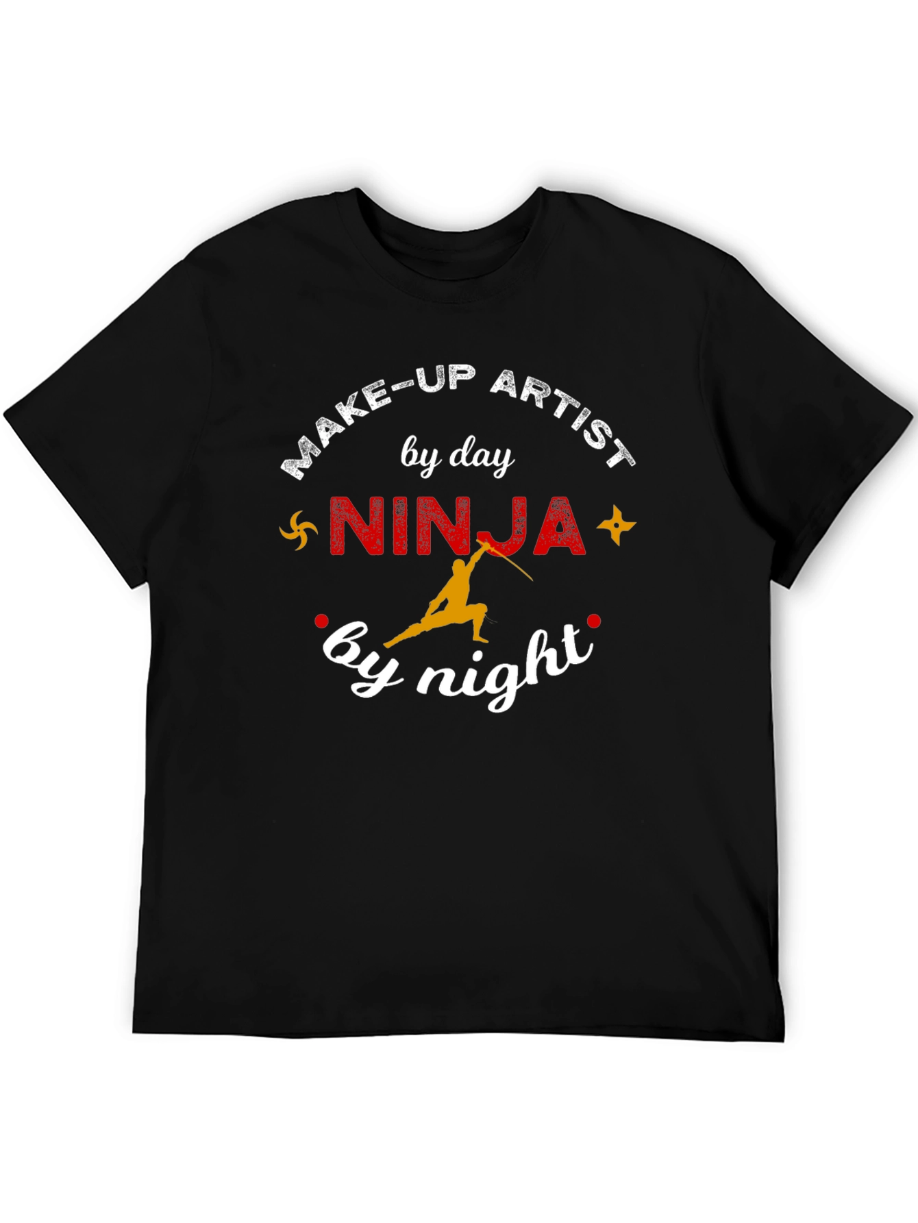 Make-up Artist Ninja T-Shirt - Funny Graphic Tee