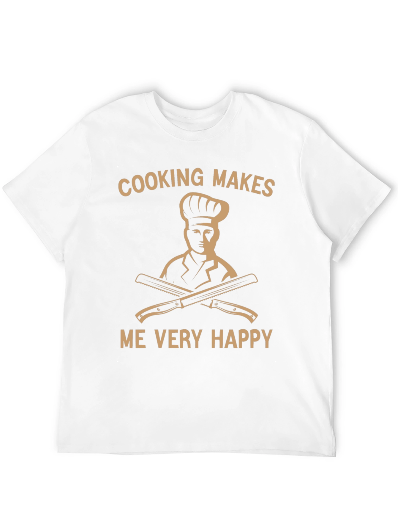 Cooking Makes Me Happy T-Shirt