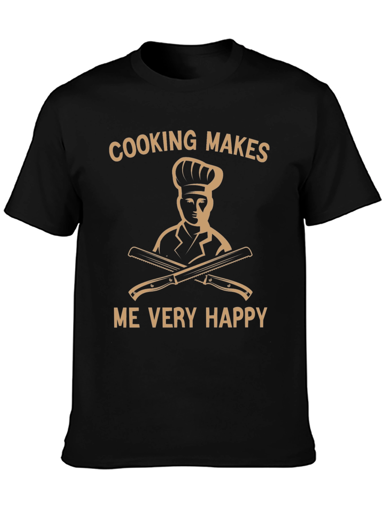 Cooking Makes Me Happy T-Shirt